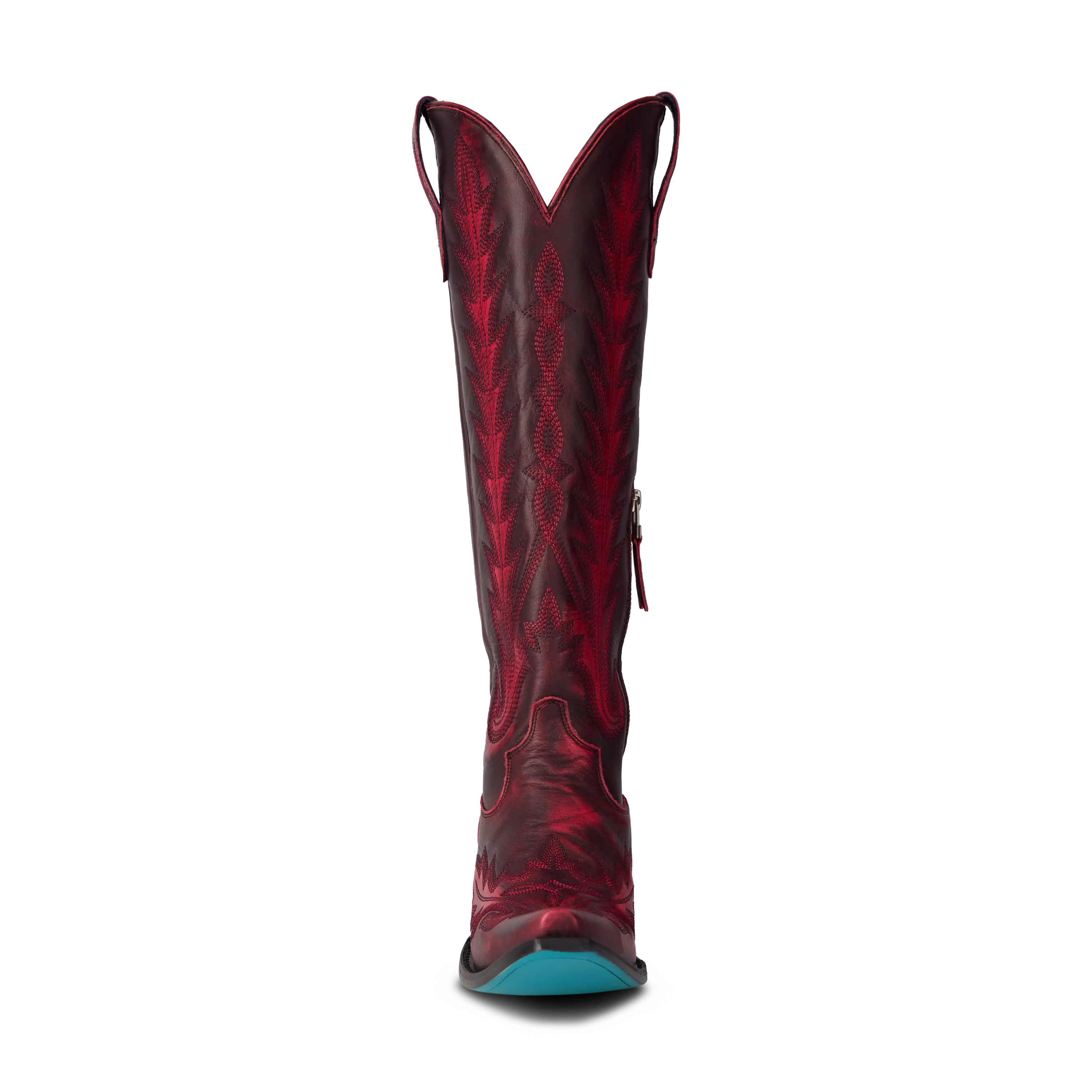 Lexington Knee High Corset - Black Cherry