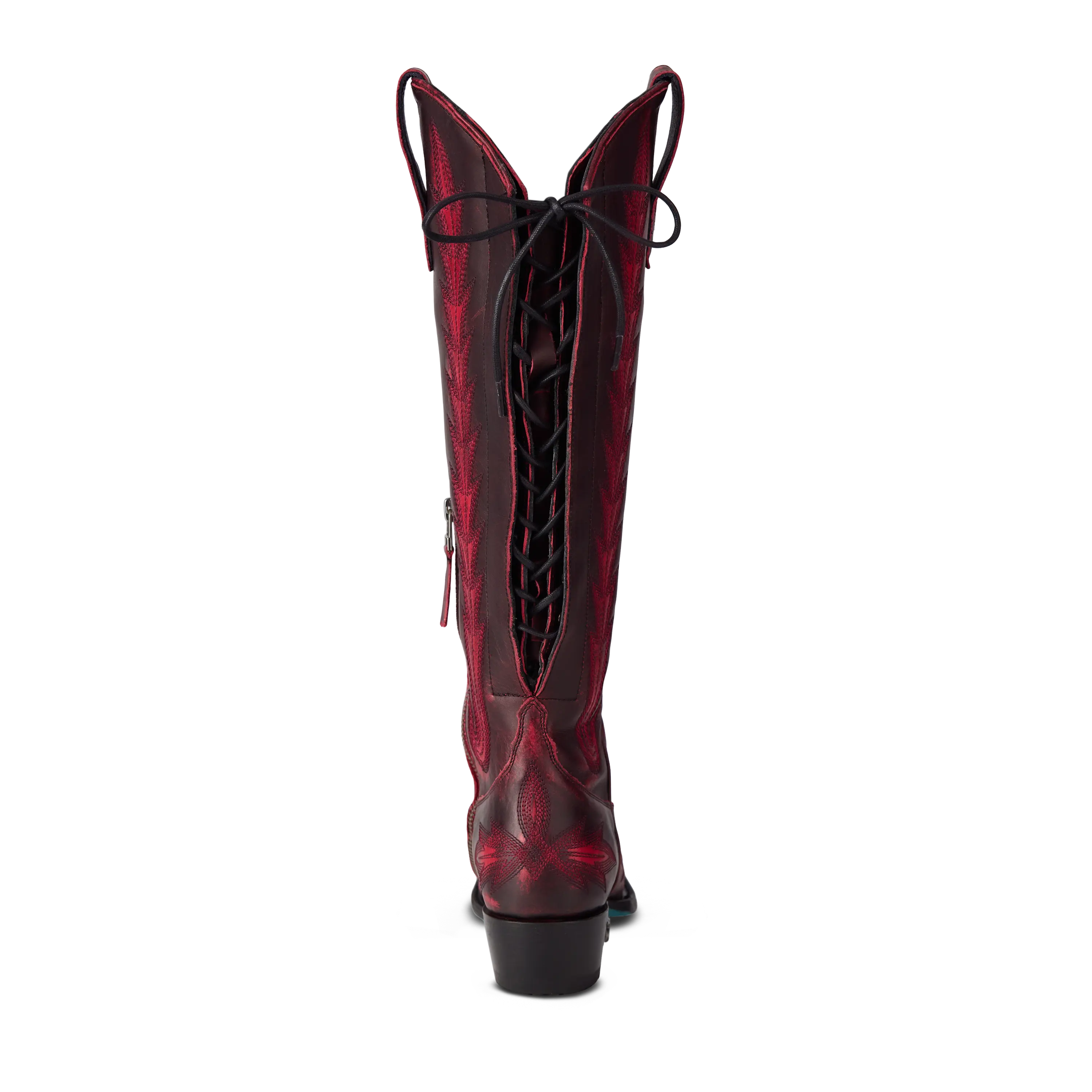 Lexington Knee High Corset - Black Cherry