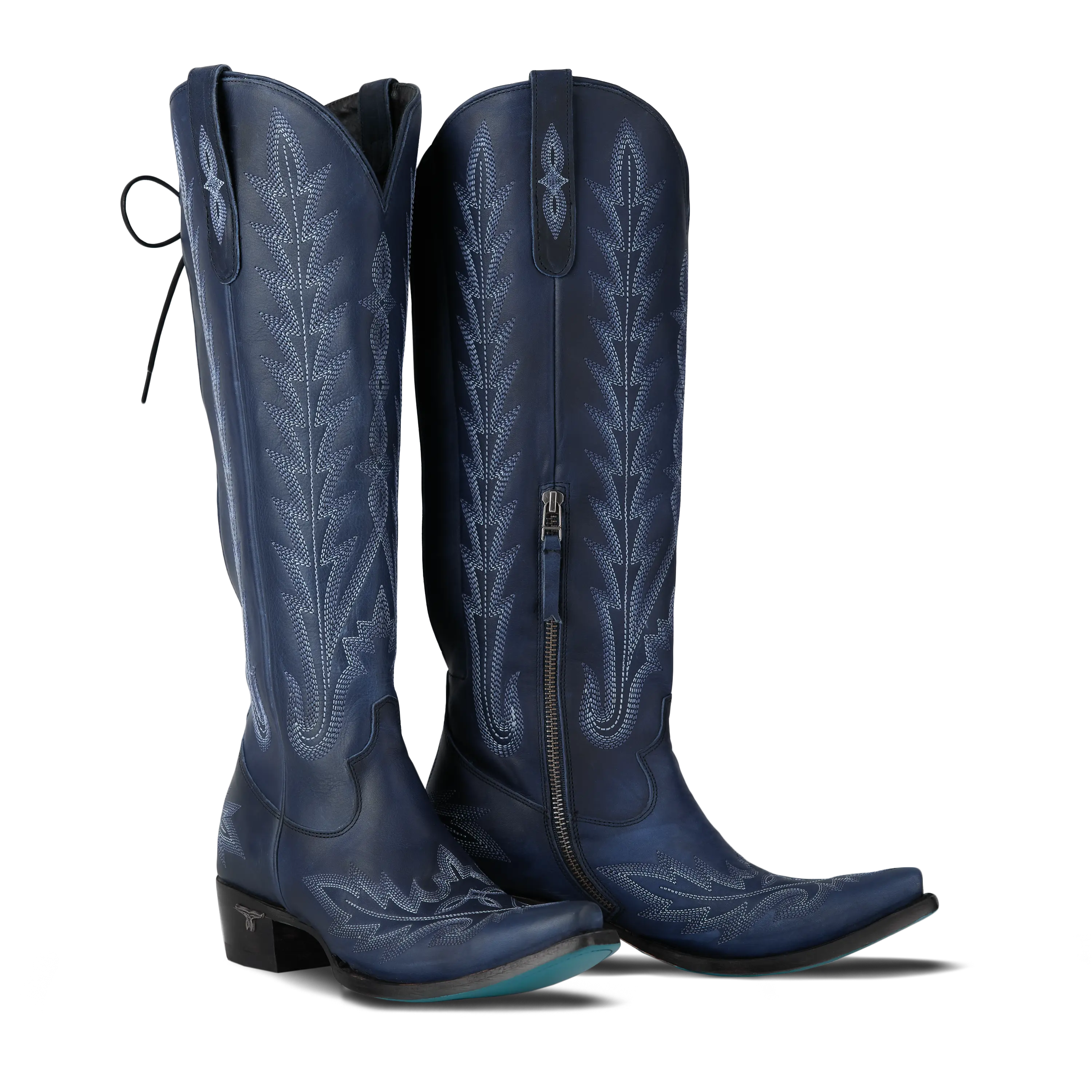 Lexington Knee High Corset - Midnight Navy