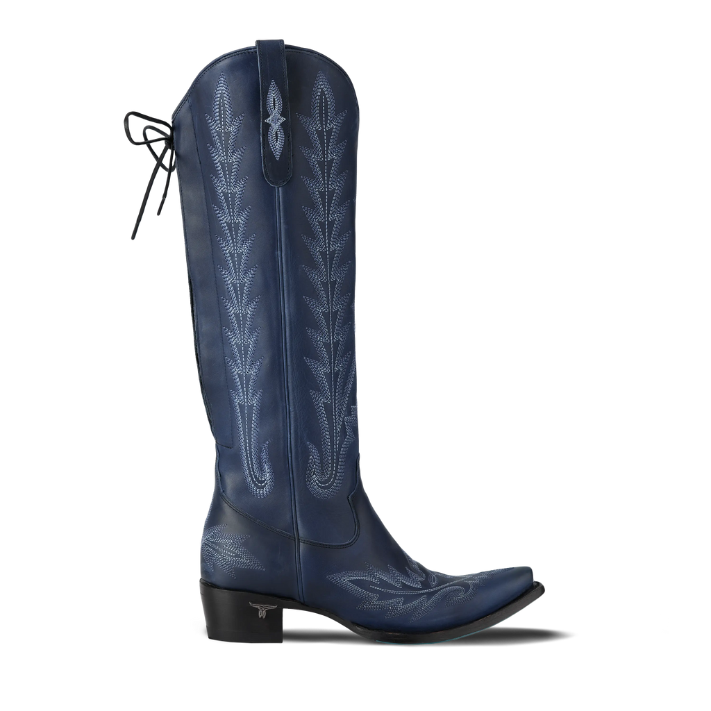 Lexington Knee High Corset - Midnight Navy