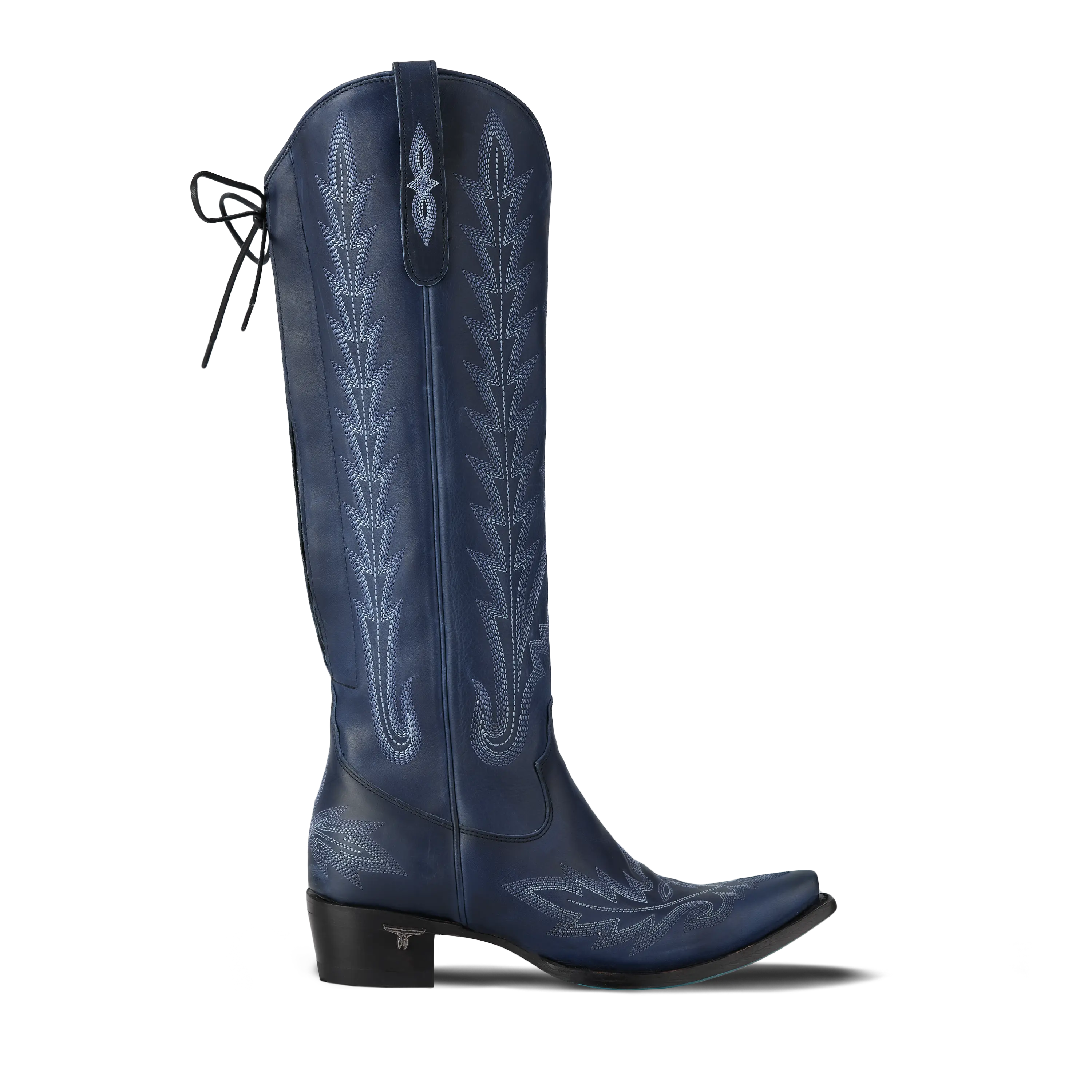 Lexington Knee High Corset - Midnight Navy