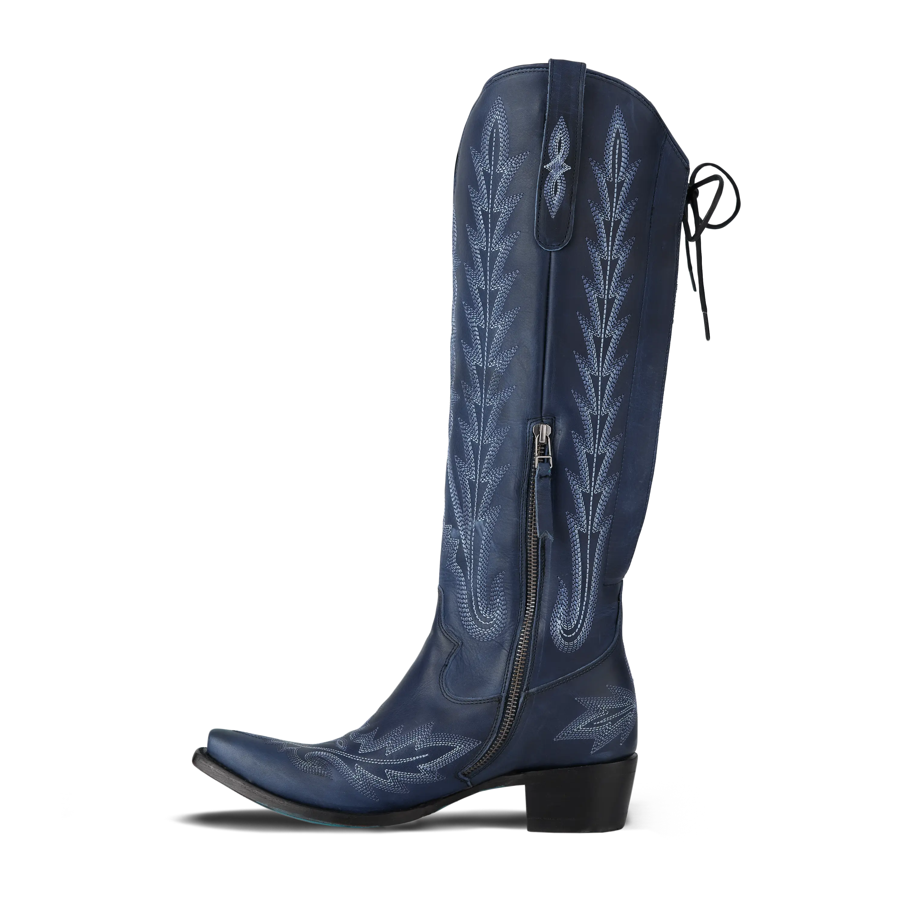 Lexington Knee High Corset - Midnight Navy