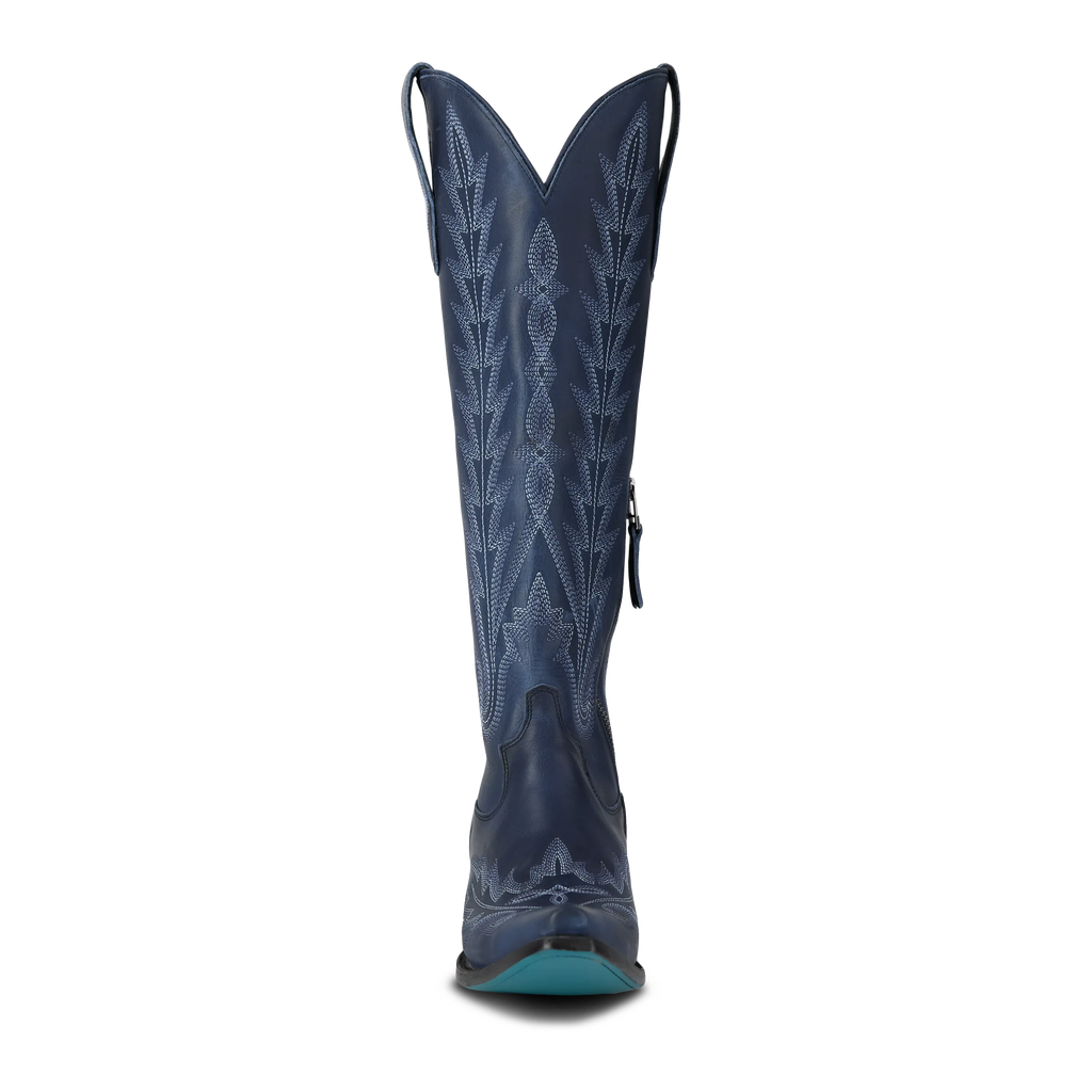 Lexington Knee High Corset - Midnight Navy