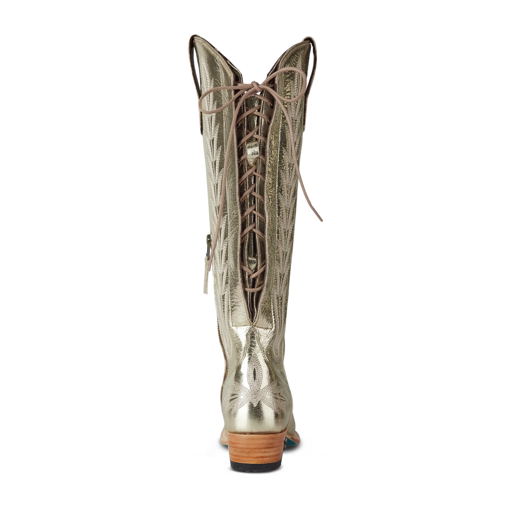 Lexington Knee High Corset - Champagne Metallic