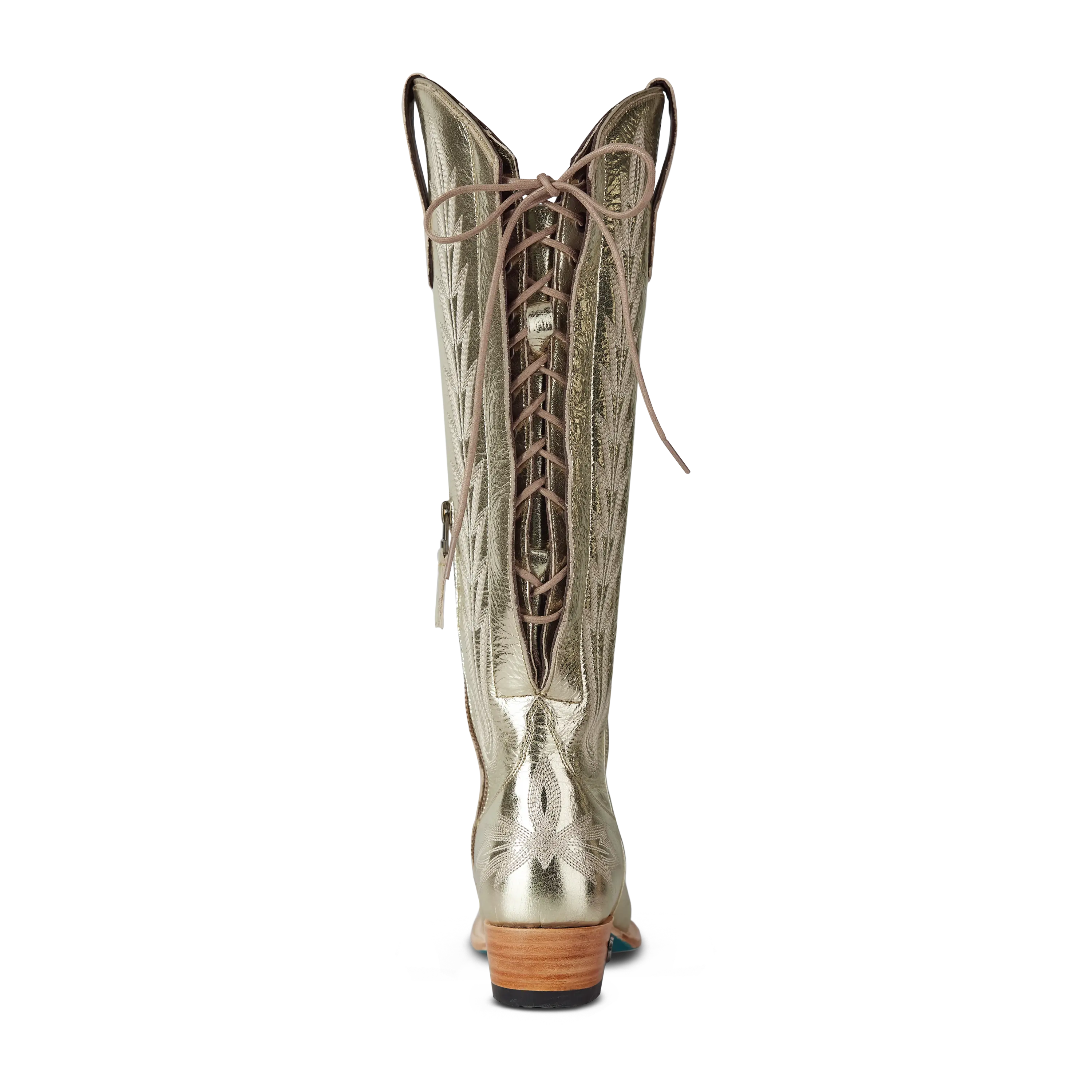 Lexington Knee High Corset - Champagne Metallic