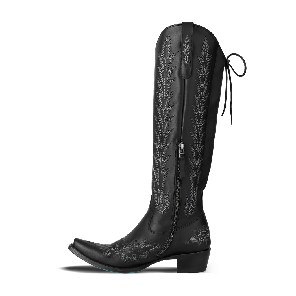Lexington Knee High Corset - Jet Black