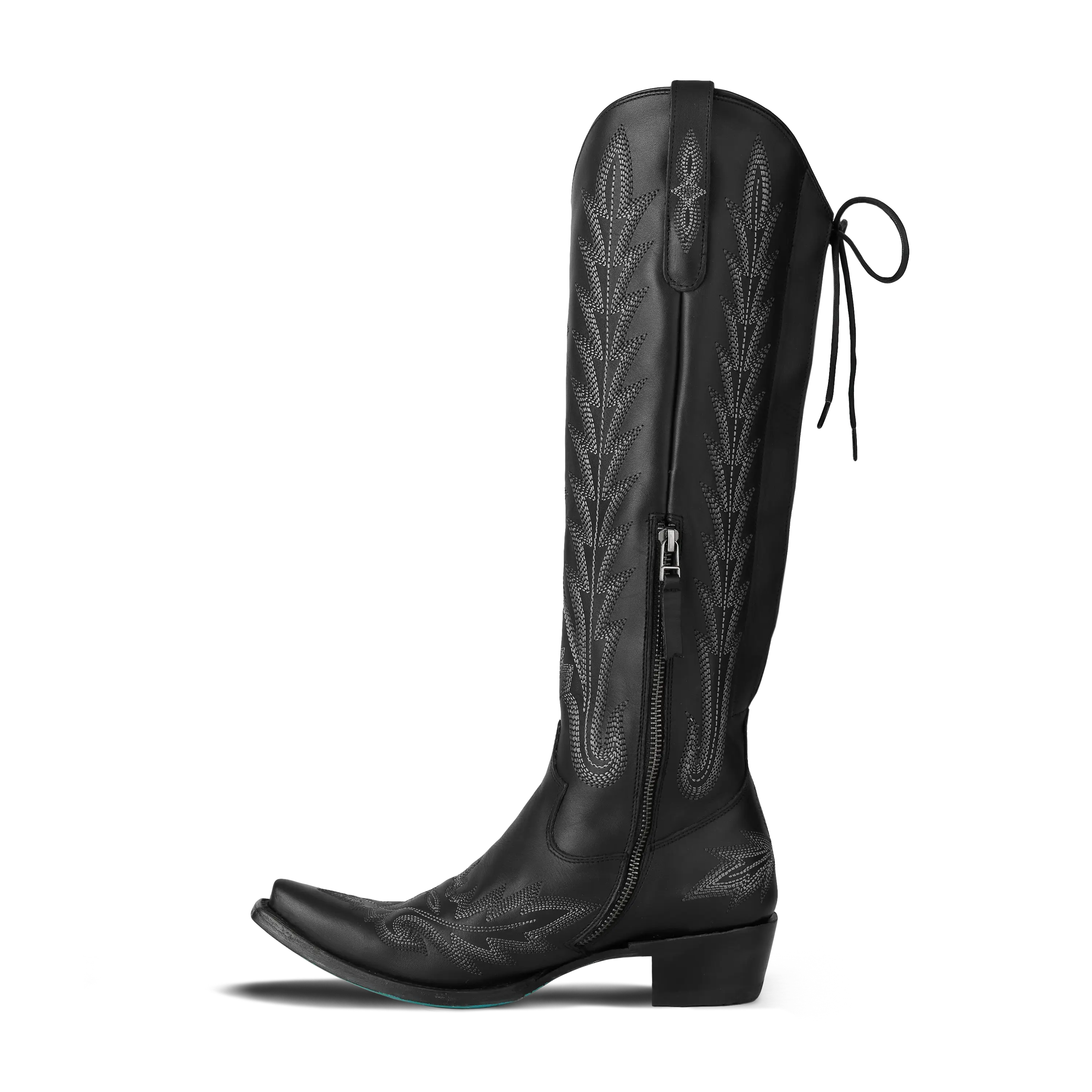 Lexington Knee High Corset - Jet Black