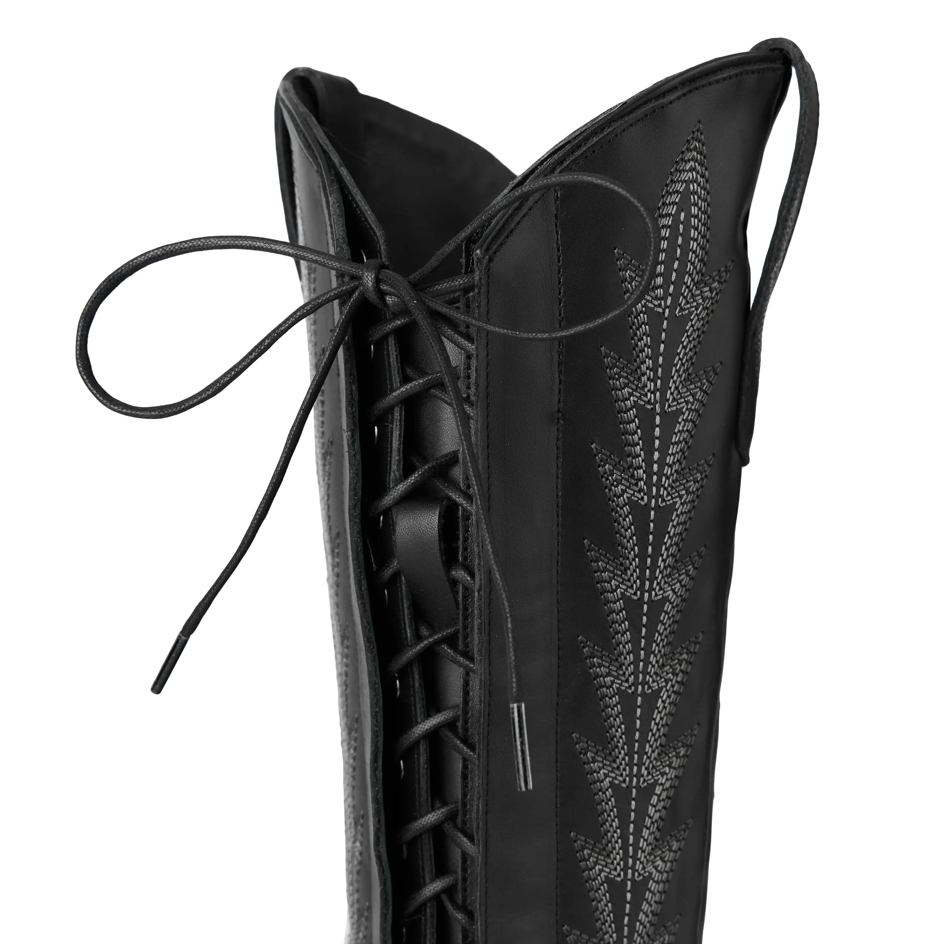 Lexington Knee High Corset - Jet Black