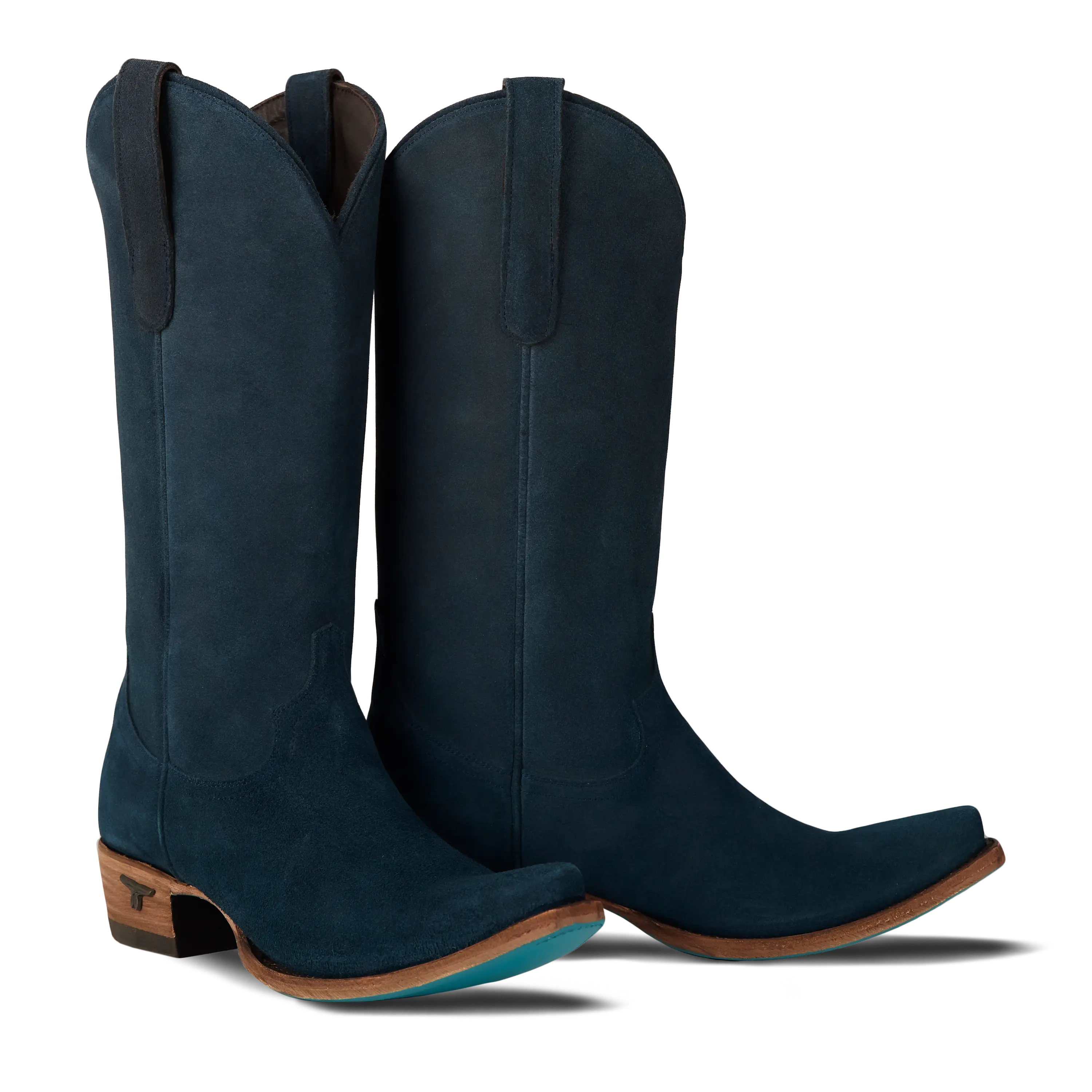 Emma Jane Boot - Navy Suede