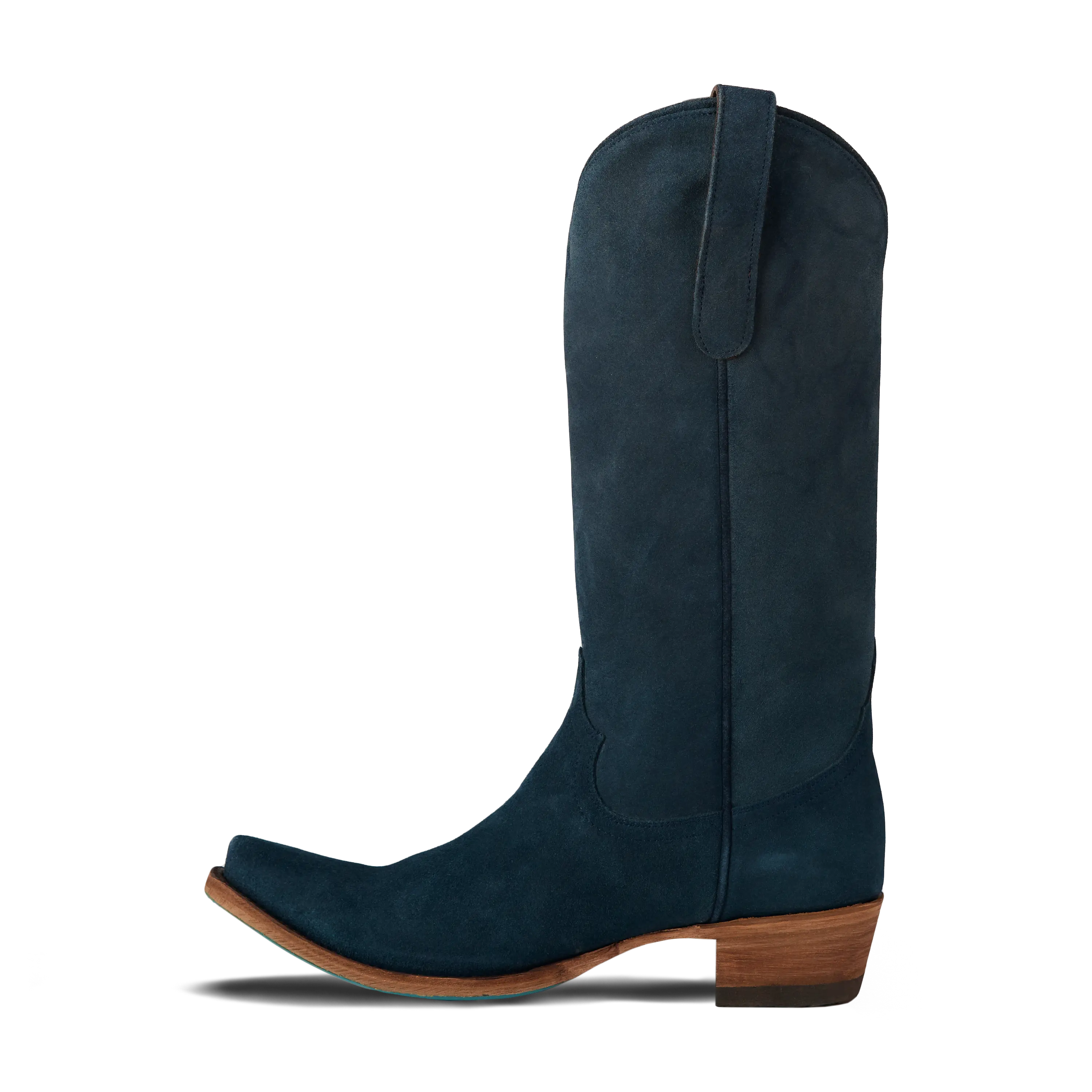 Emma Jane Boot - Navy Suede