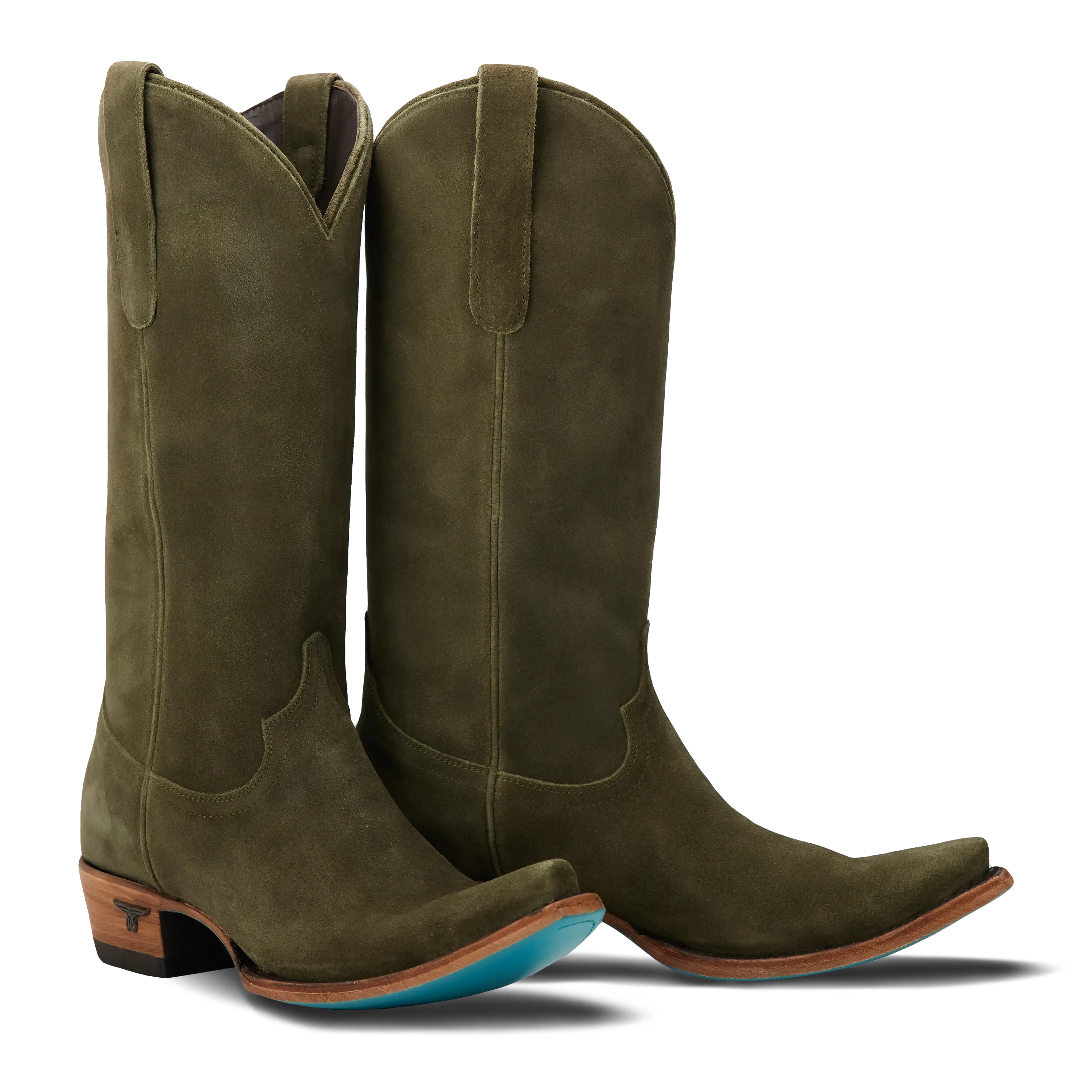 Emma Jane Boot - Olive Suede