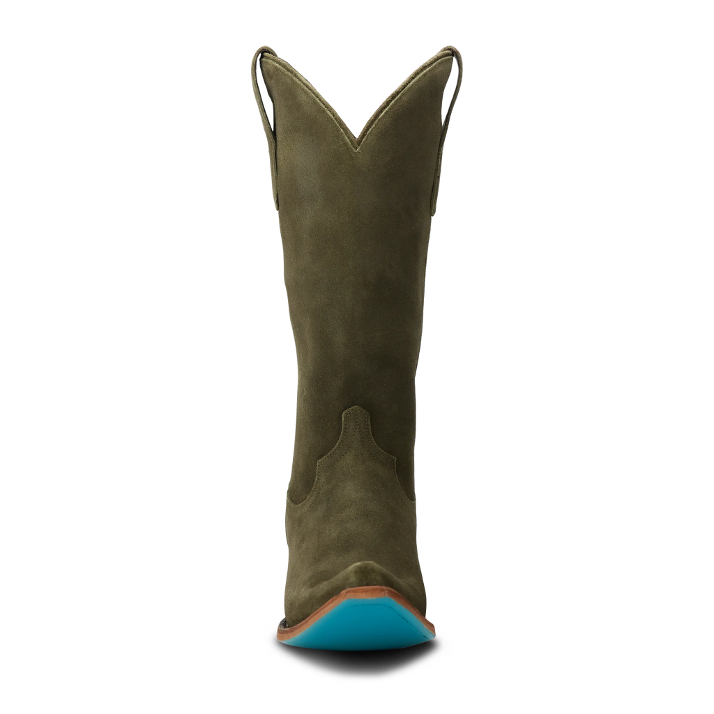 Emma Jane Boot - Olive Suede