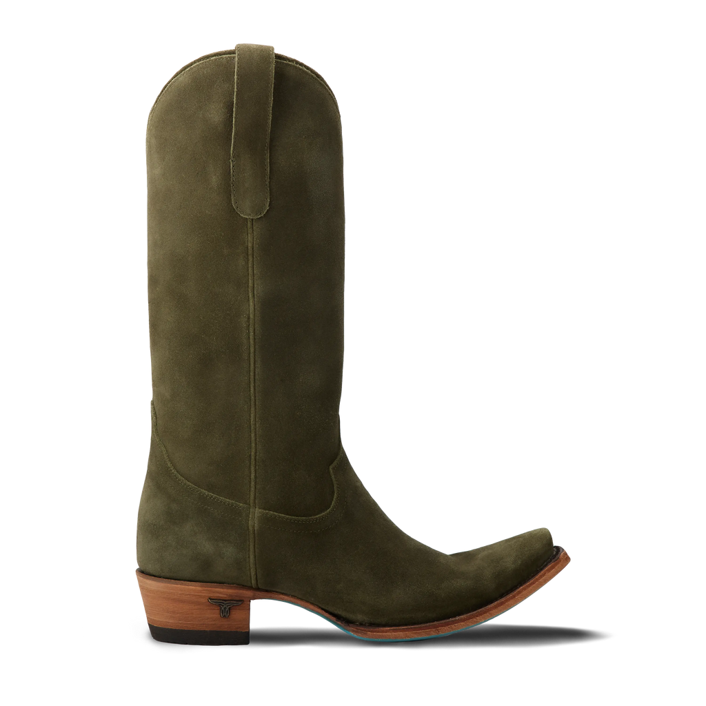 Emma Jane Boot - Olive Suede