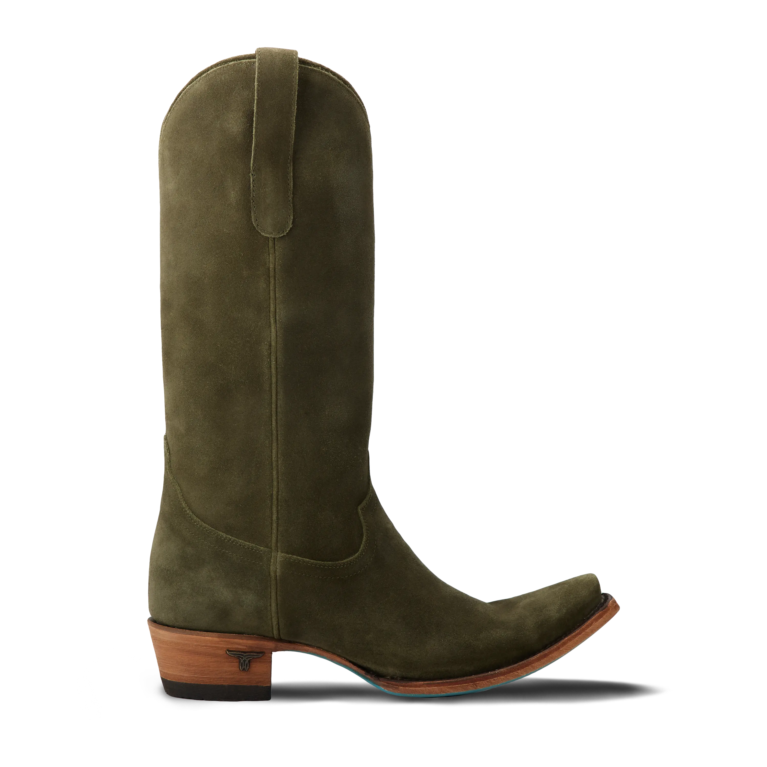Emma Jane Boot - Olive Suede