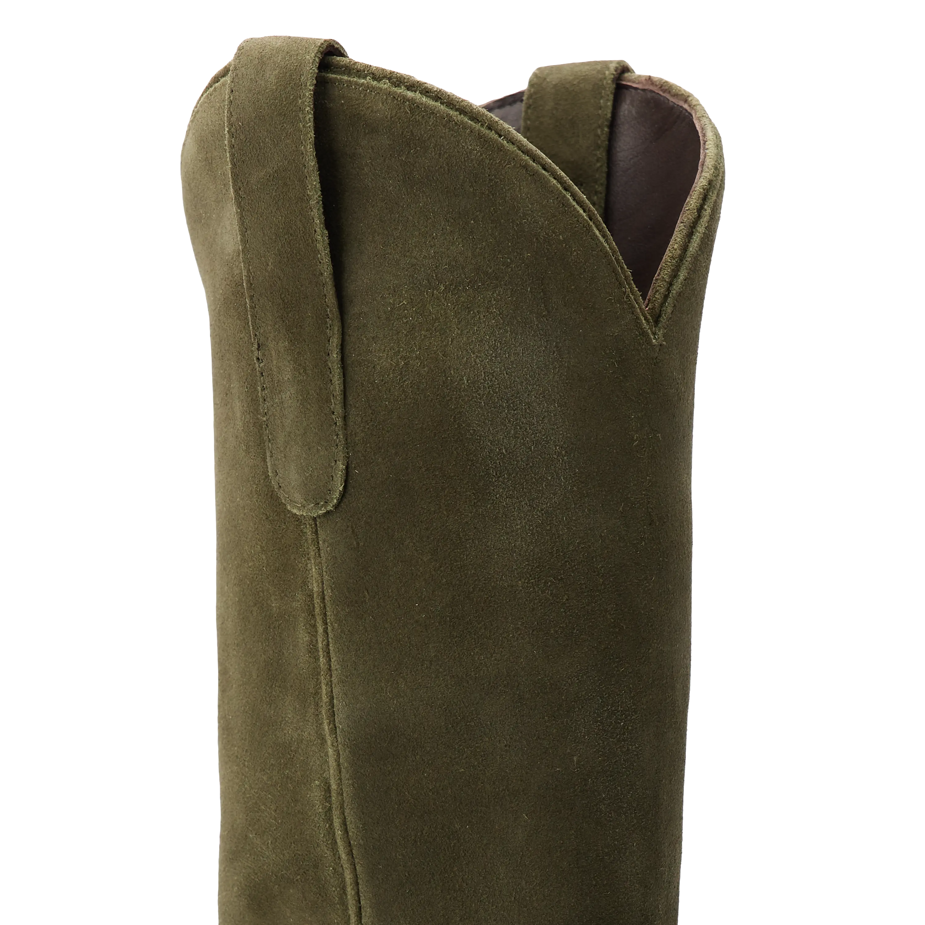 Emma Jane Boot - Olive Suede