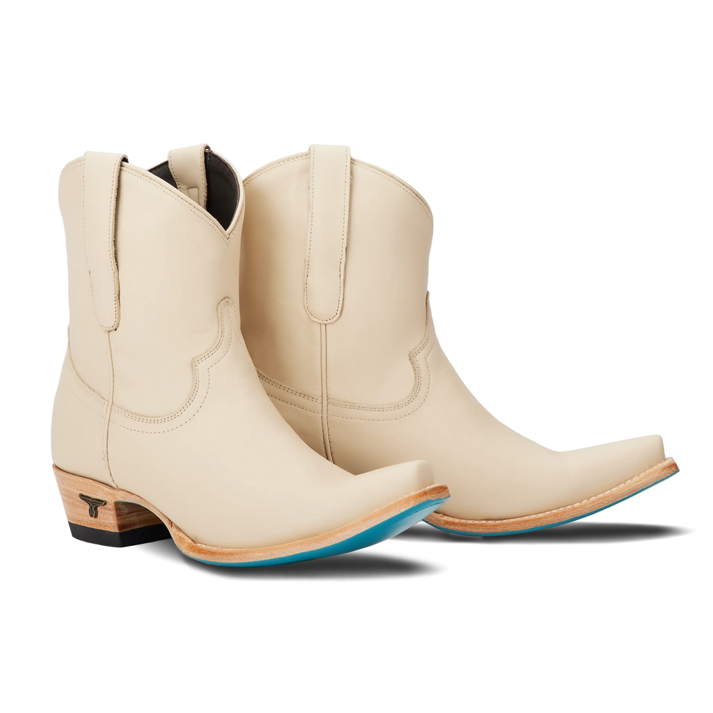 Emma Jane Bootie - Pale Ivory **Final Sale**