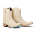 Emma Jane Bootie - Pale Ivory **Final Sale**