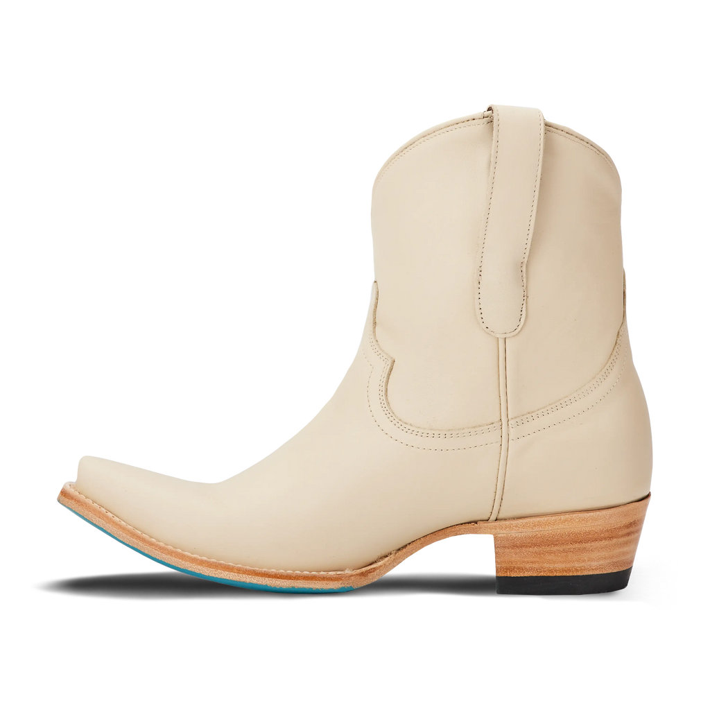 Emma Jane Bootie - Pale Ivory **Final Sale**