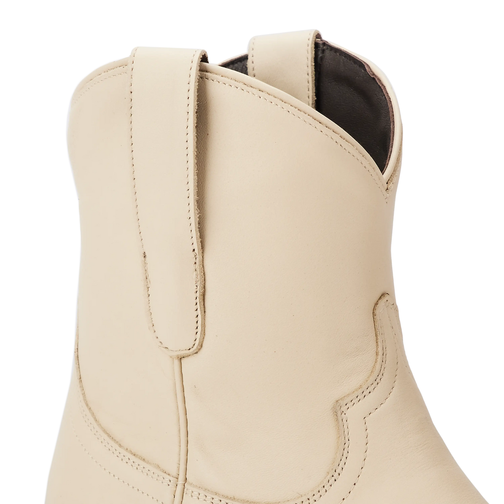 Emma Jane Bootie - Pale Ivory **Final Sale**