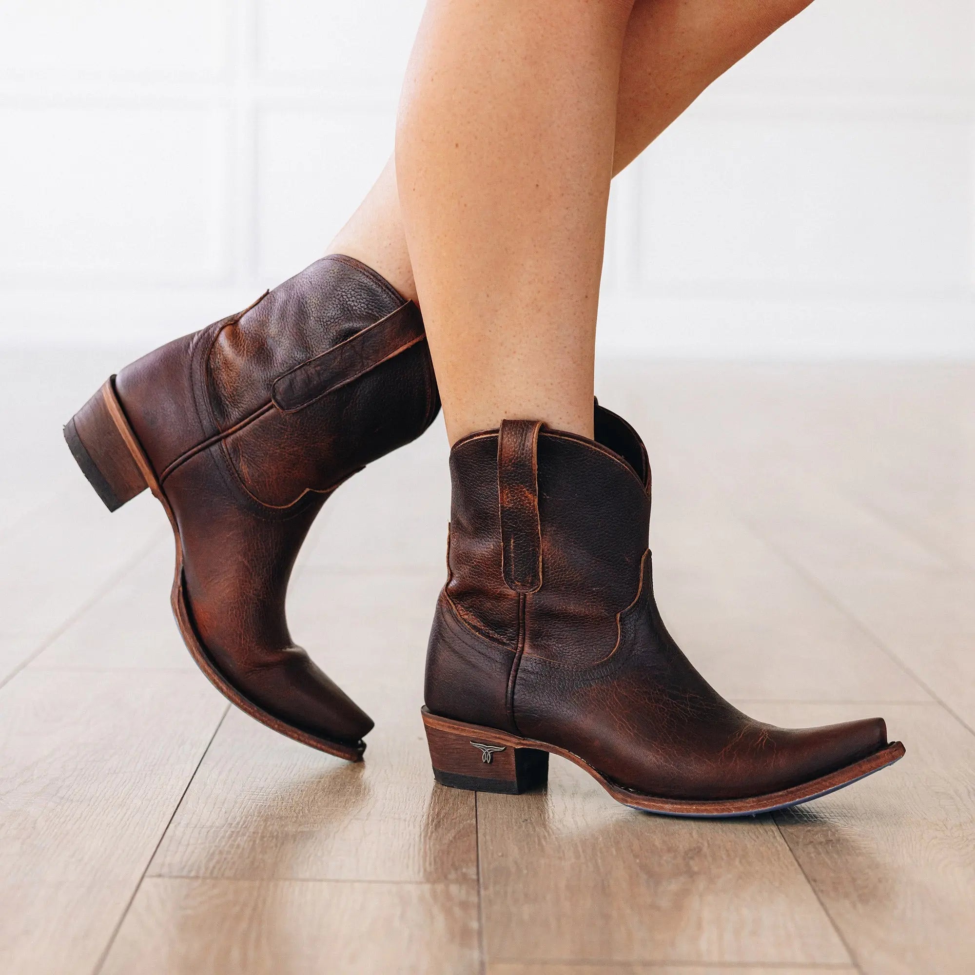 Emma Jane Bootie - Cognac