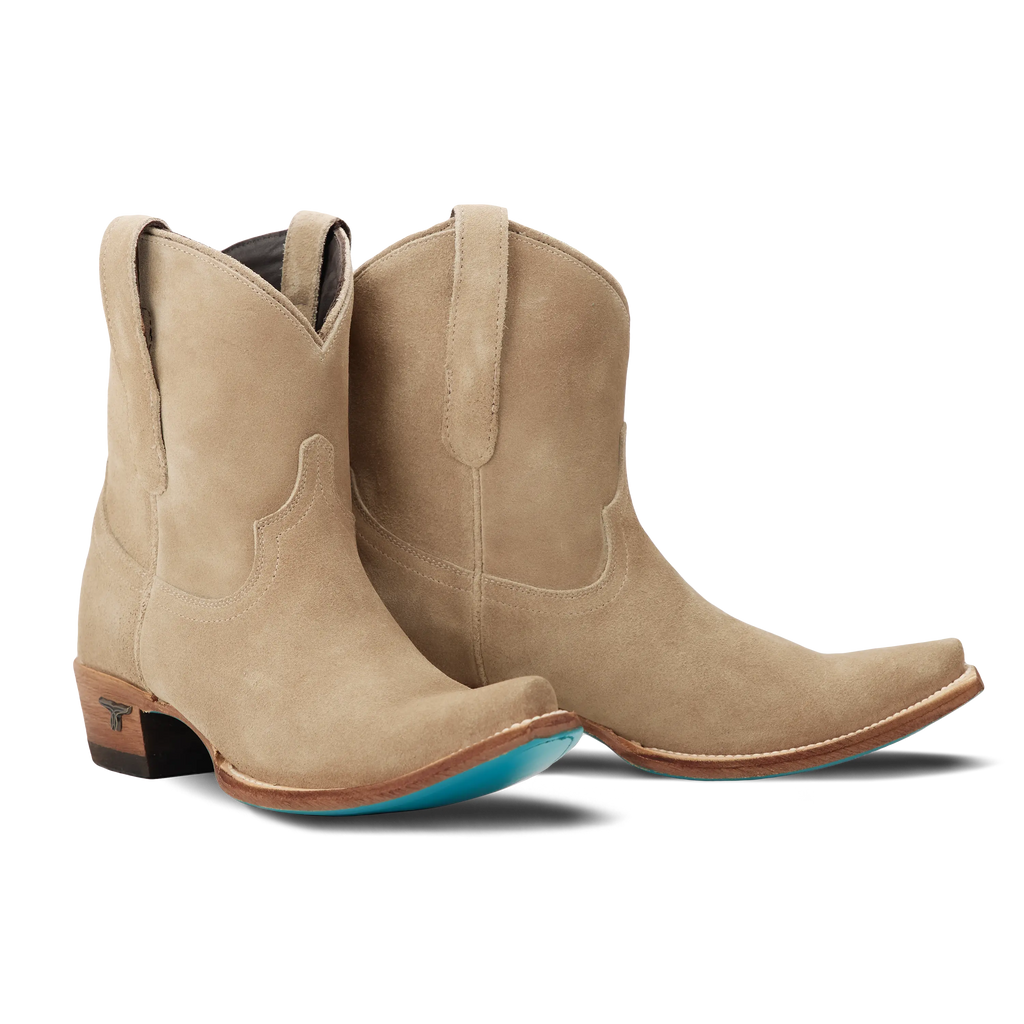 Emma Jane Bootie - Latte Suede