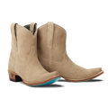 Emma Jane Bootie - Latte Suede