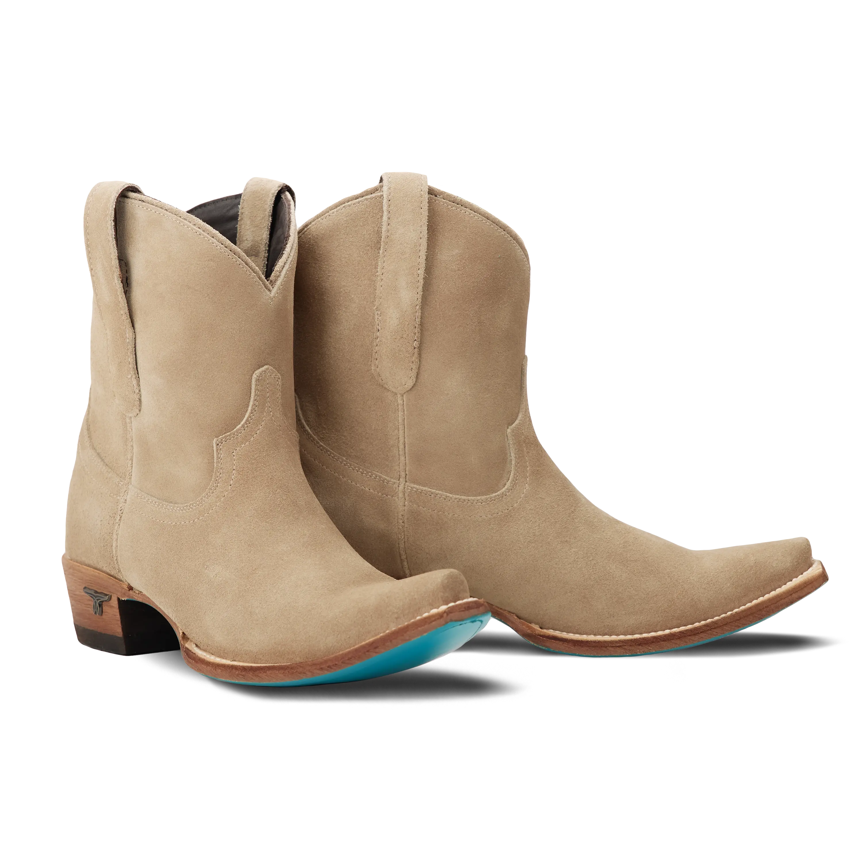 Emma Jane Bootie - Latte Suede