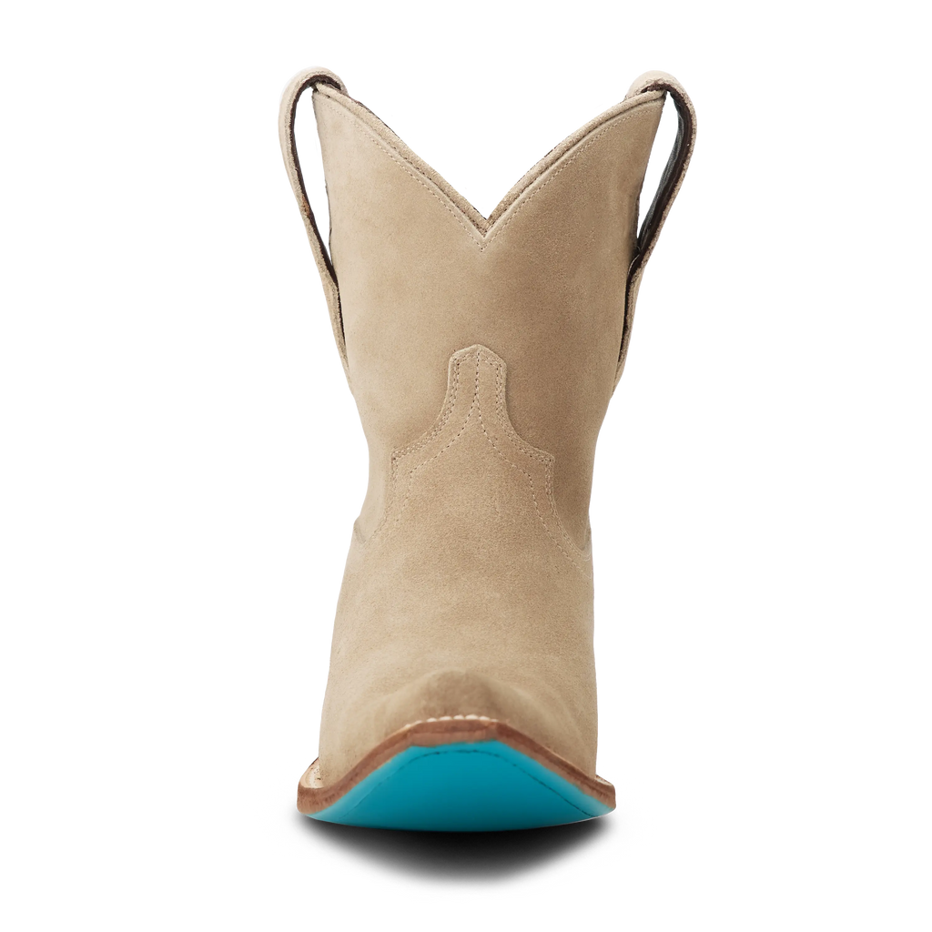 Emma Jane Bootie - Latte Suede