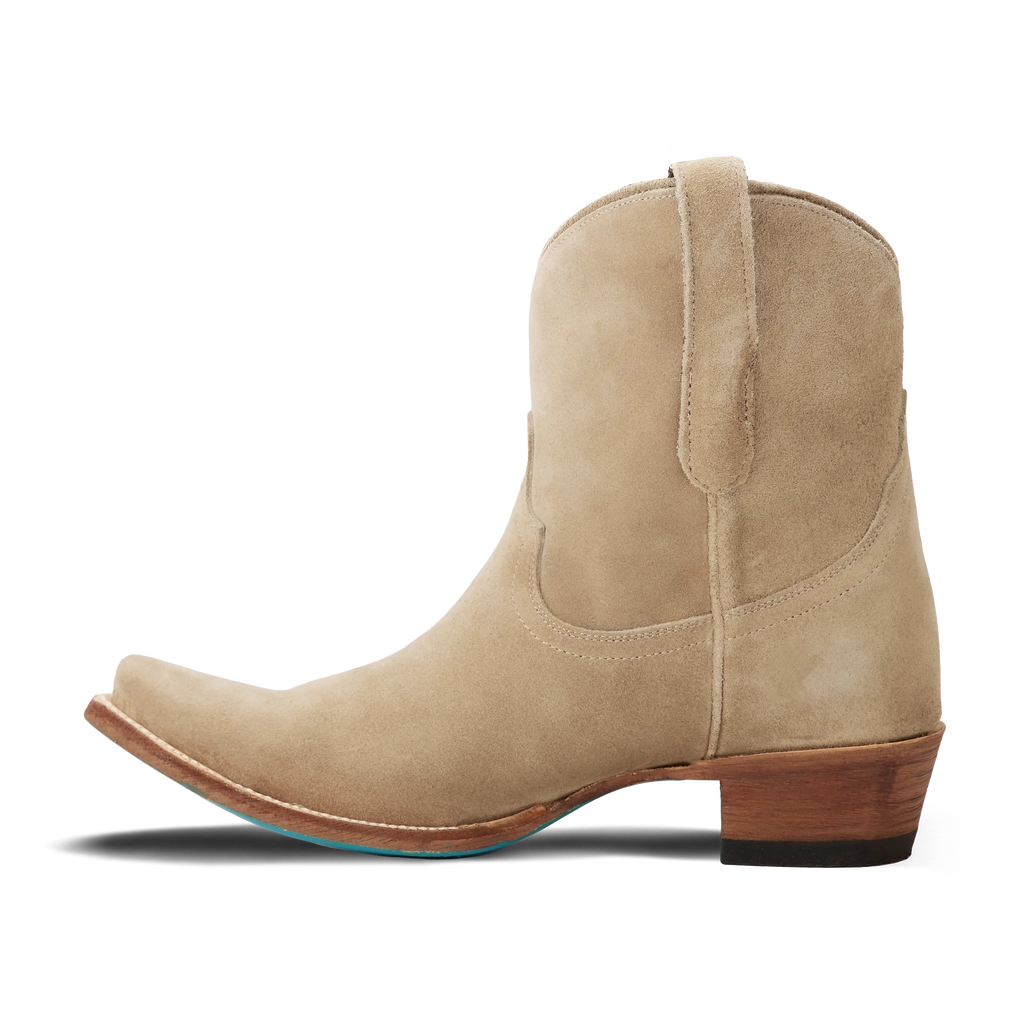 Emma Jane Bootie - Latte Suede