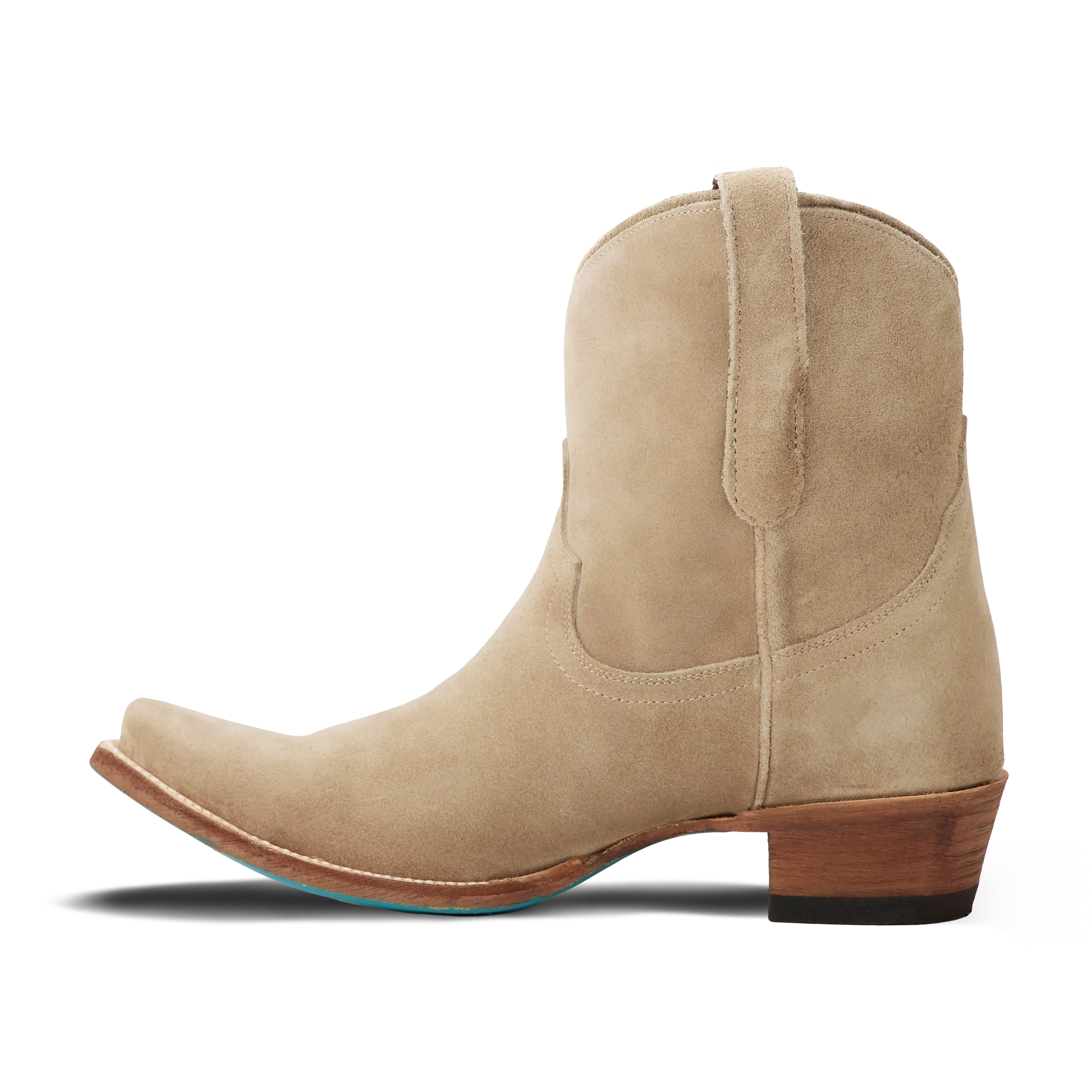 Emma Jane Bootie - Latte Suede