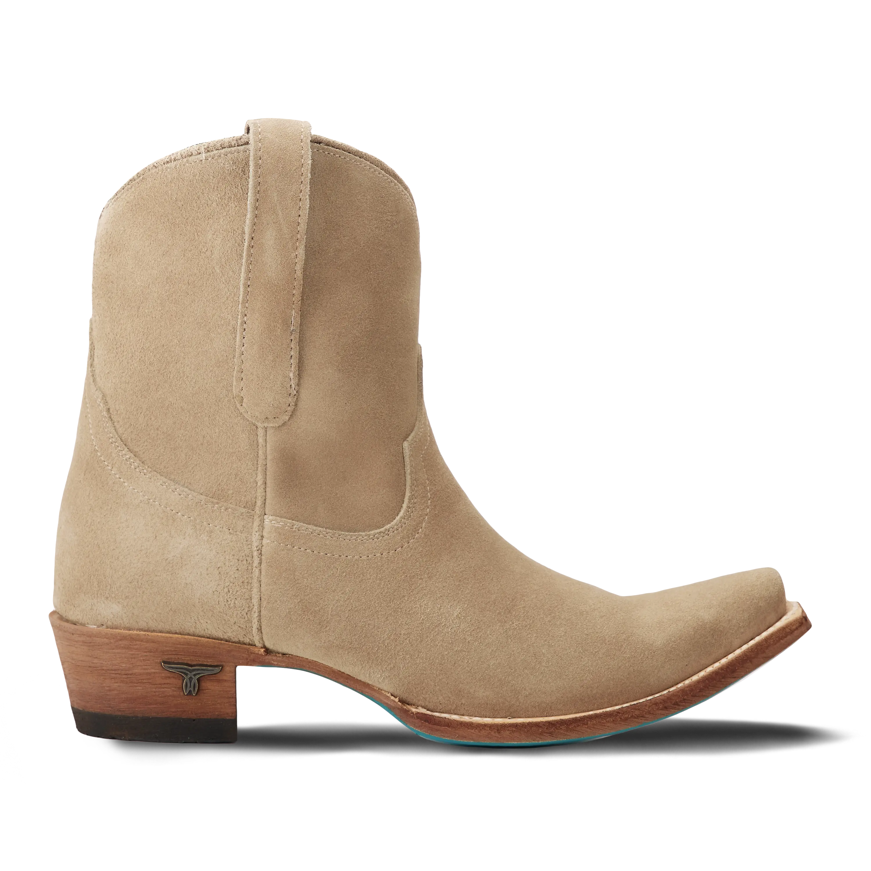 Emma Jane Bootie - Latte Suede