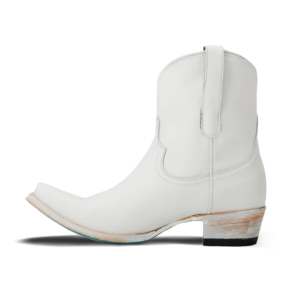 Emma Jane Bootie - Matte White