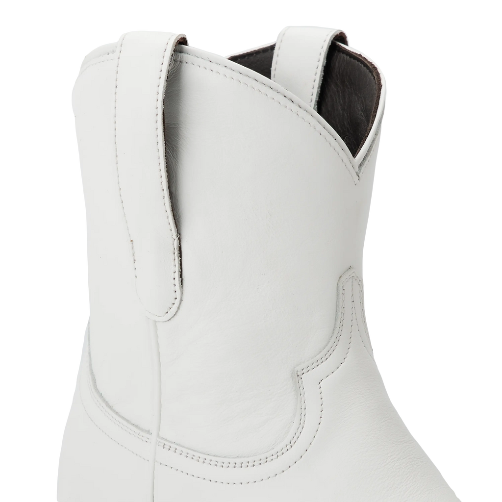 Emma Jane Bootie - Matte White