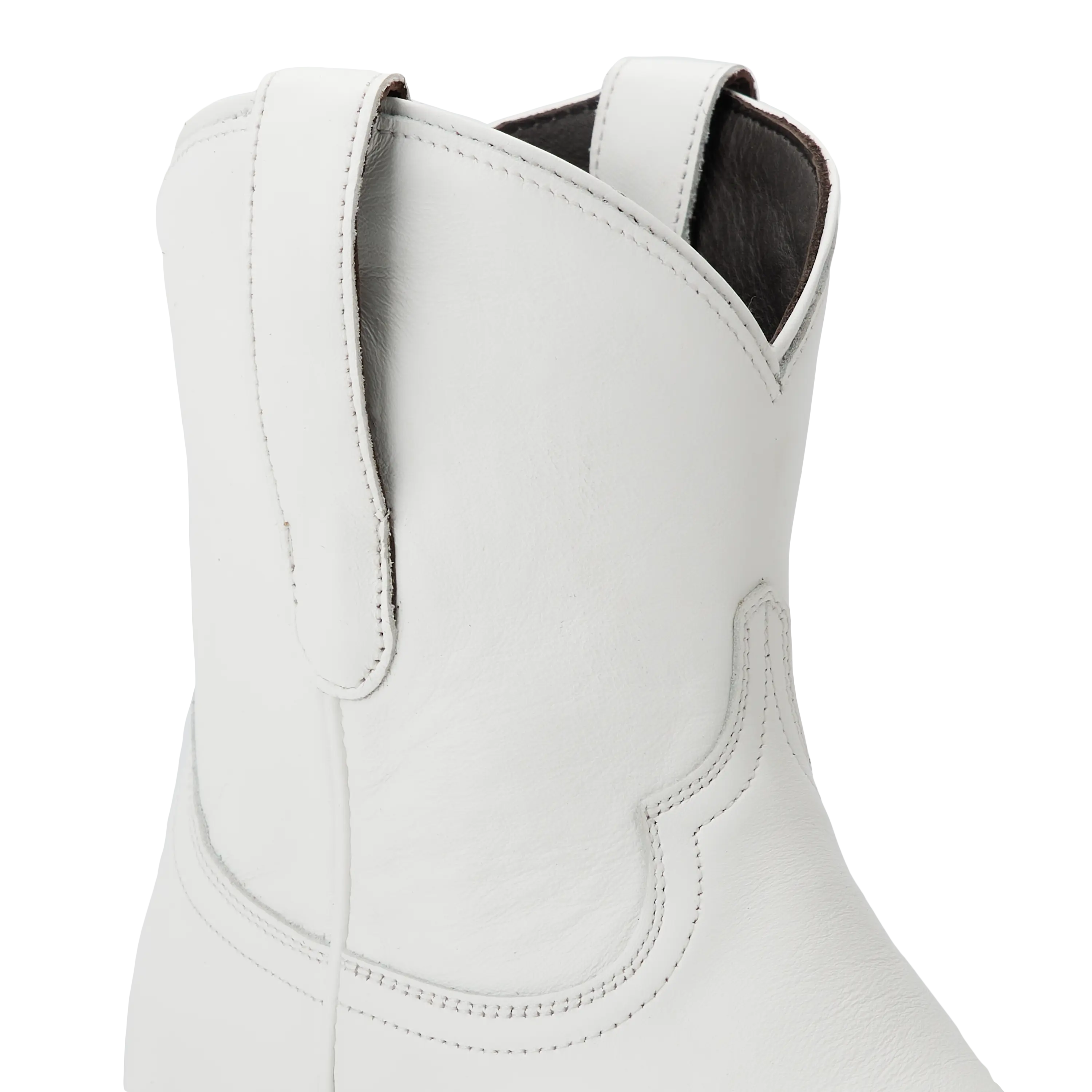 Emma Jane Bootie - Matte White