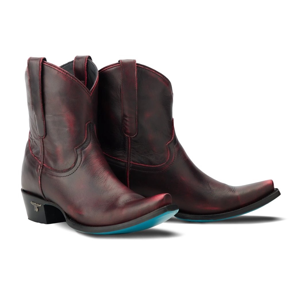 Emma Jane Bootie - Black Cherry