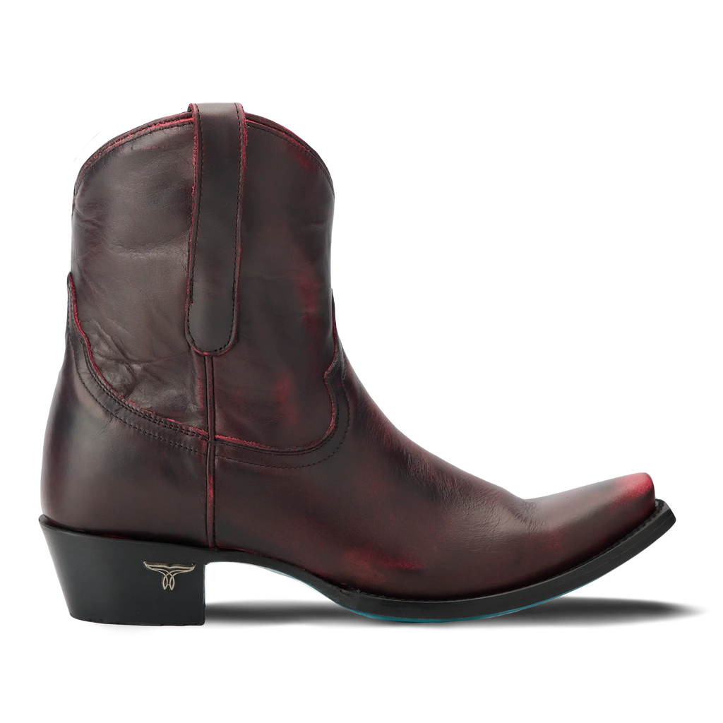 Emma Jane Bootie - Black Cherry