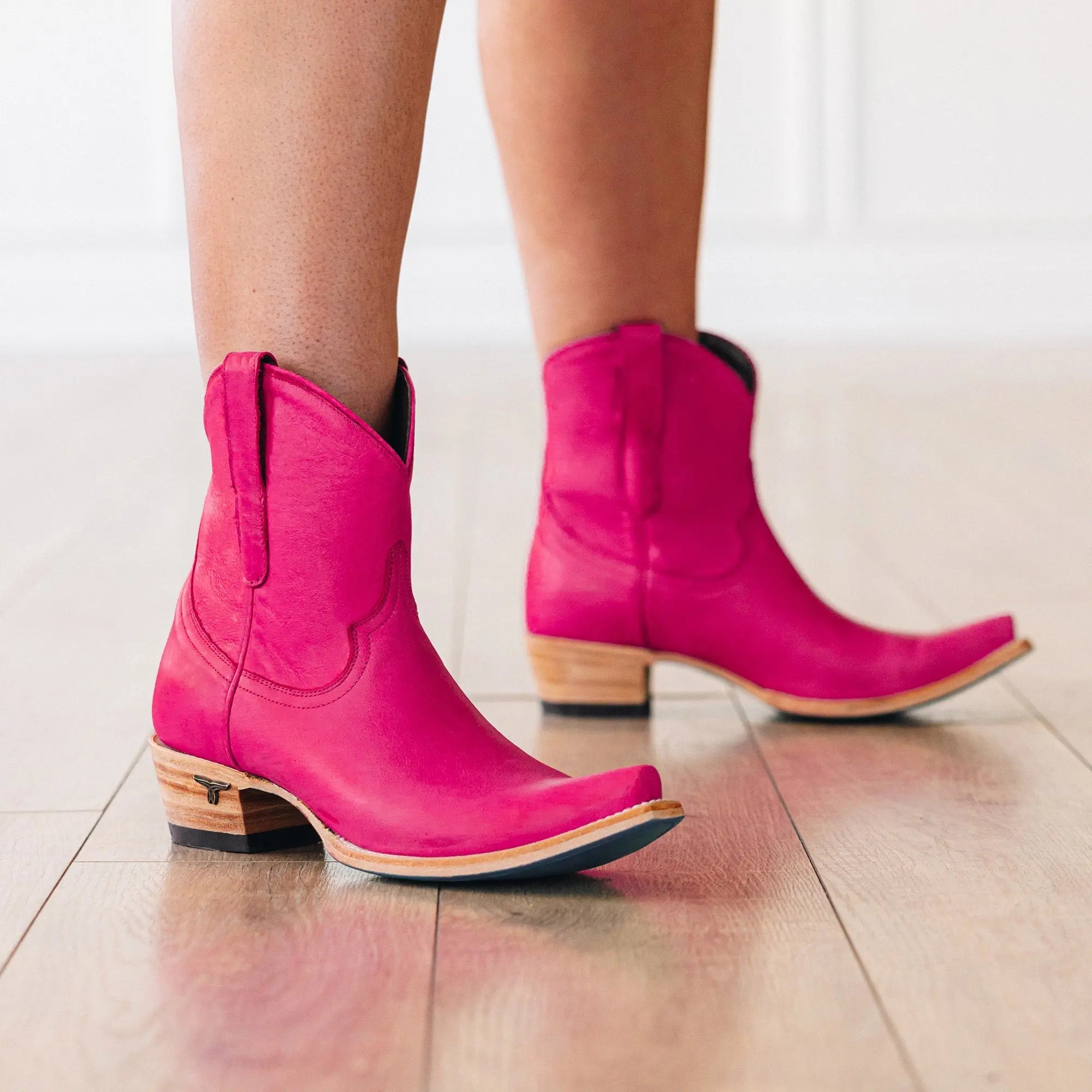 Emma Jane Bootie - Hot Pink **Final Sale**