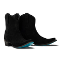 Emma Jane Bootie - Soft Black Suede