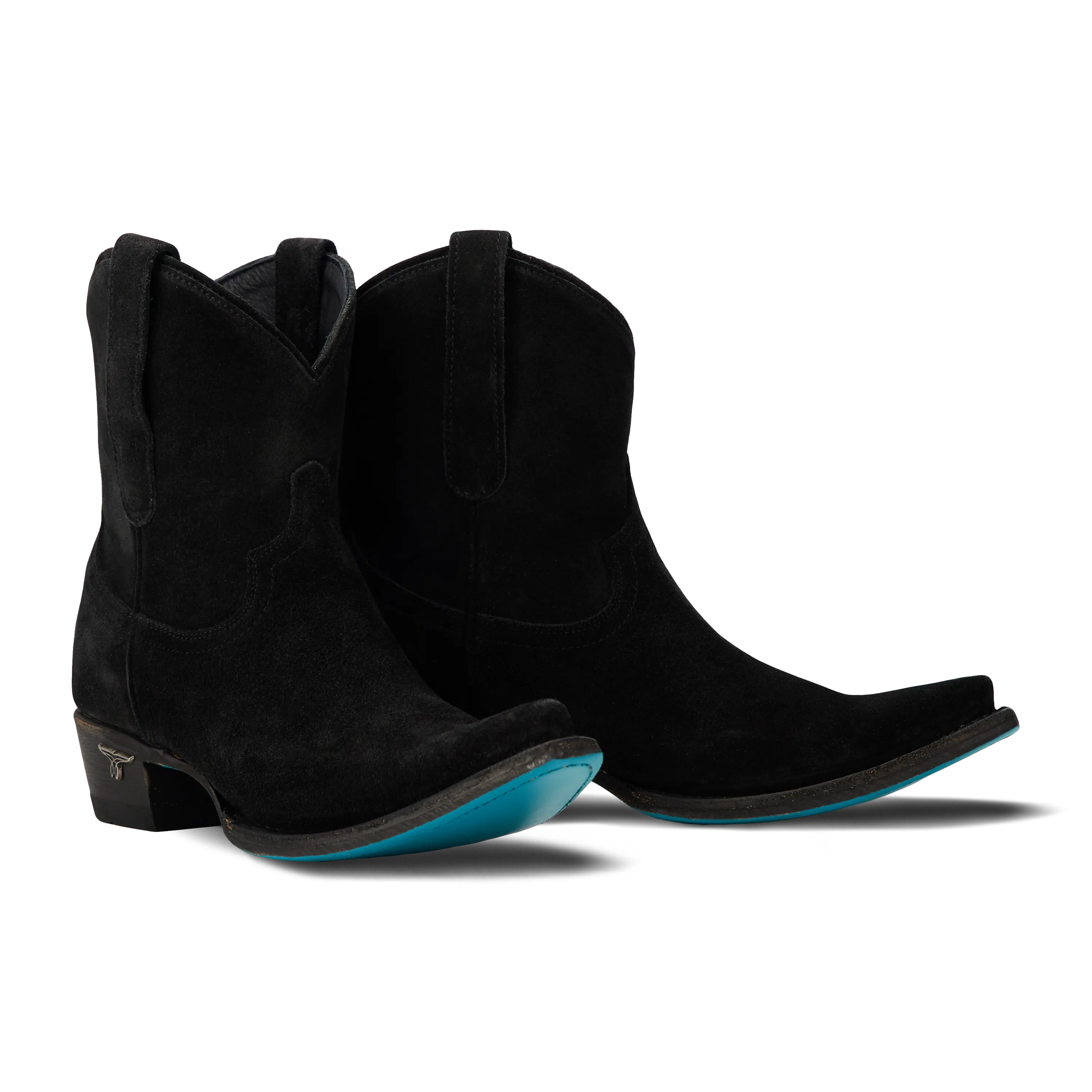 Emma Jane Bootie - Soft Black Suede