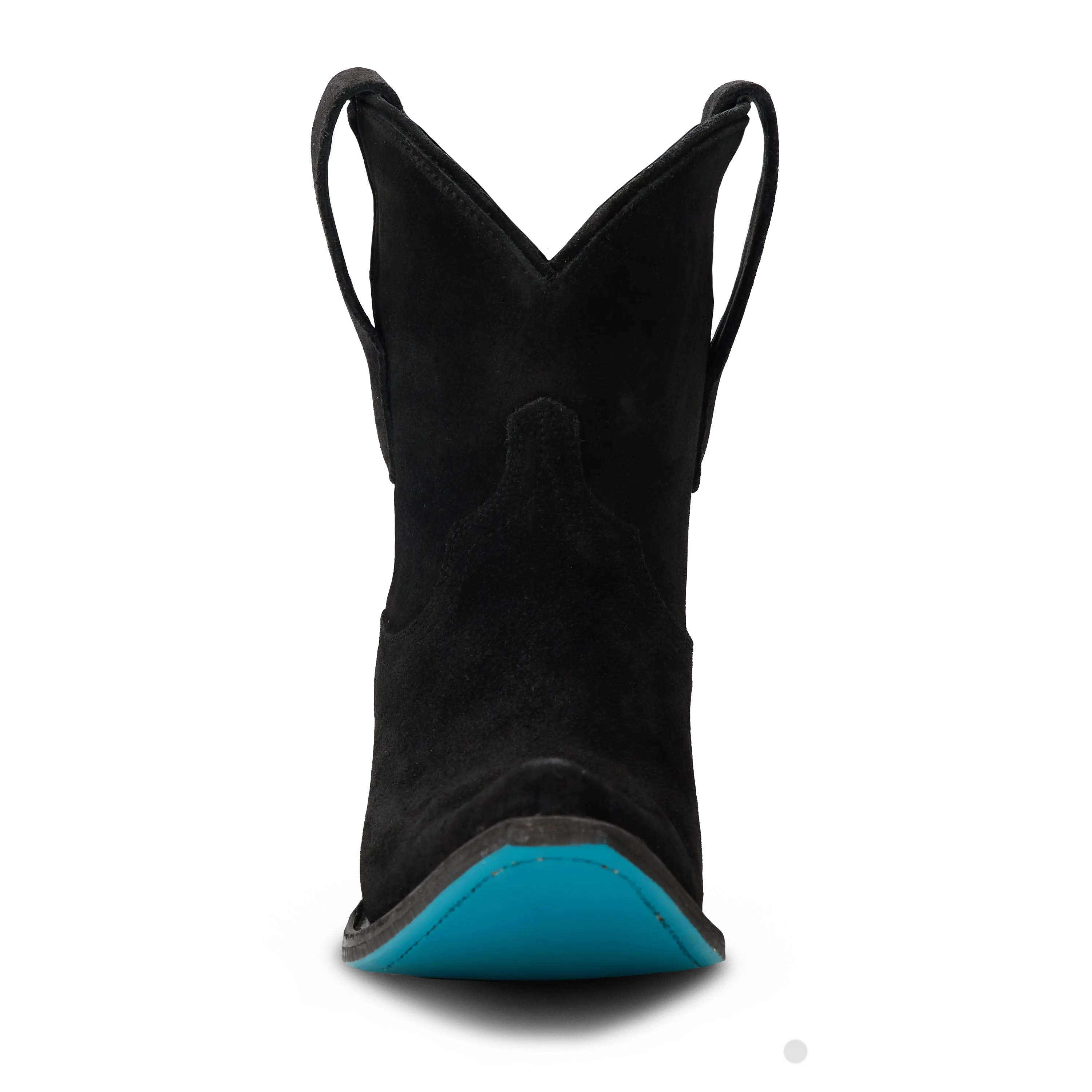 Emma Jane Bootie - Soft Black Suede