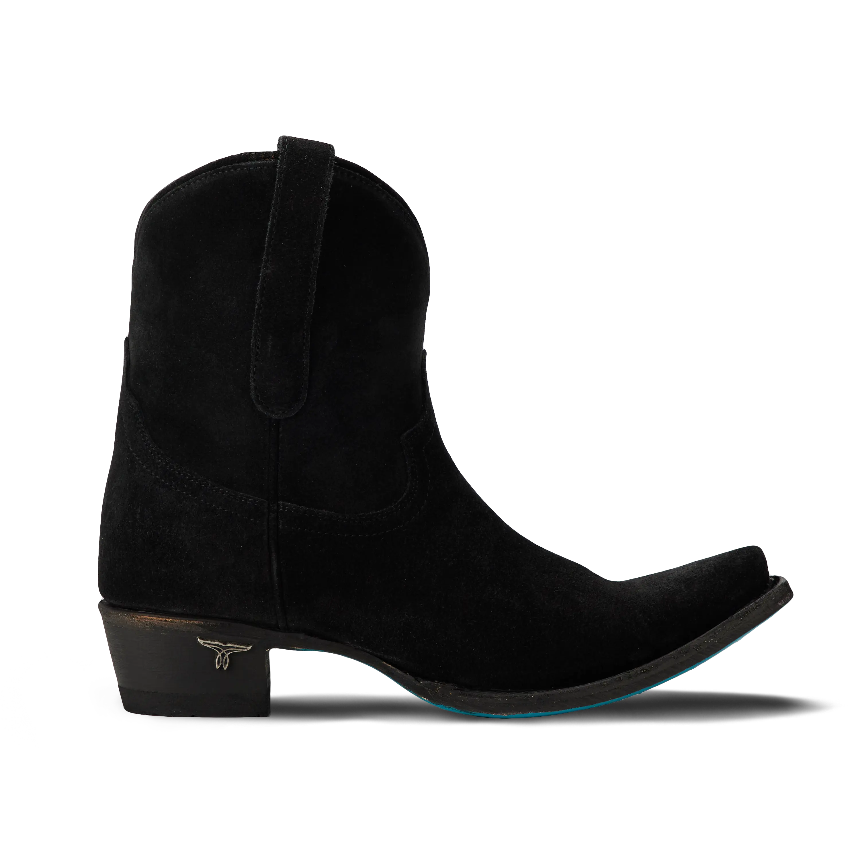 Emma Jane Bootie - Soft Black Suede