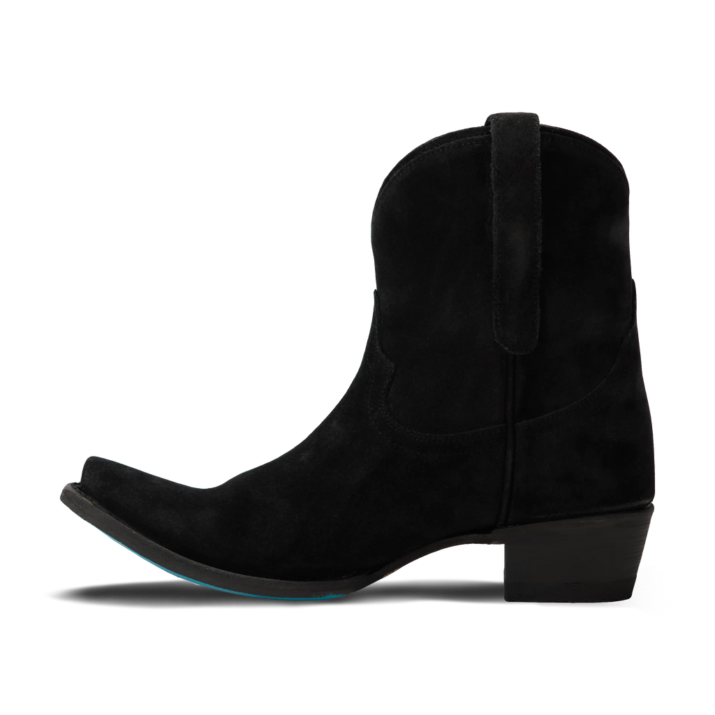 Emma Jane Bootie - Soft Black Suede