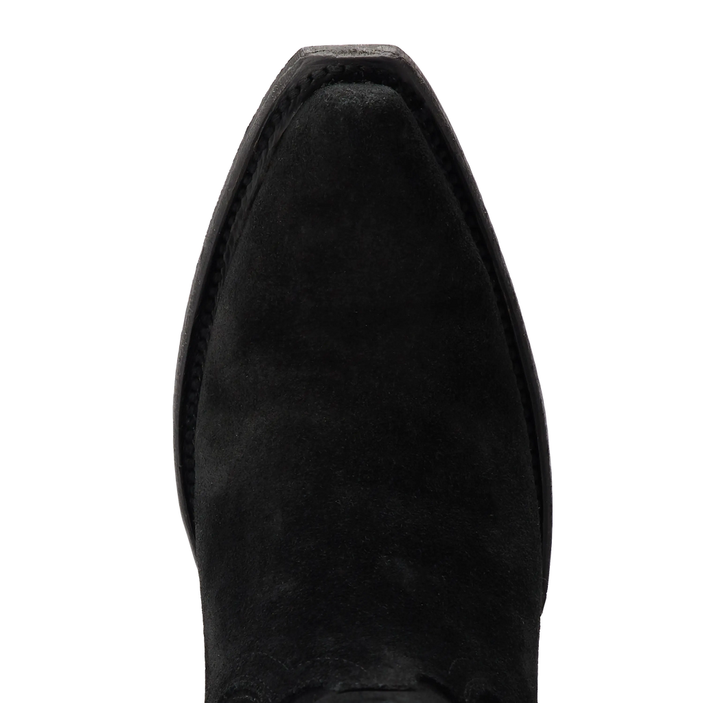 Emma Jane Bootie - Soft Black Suede