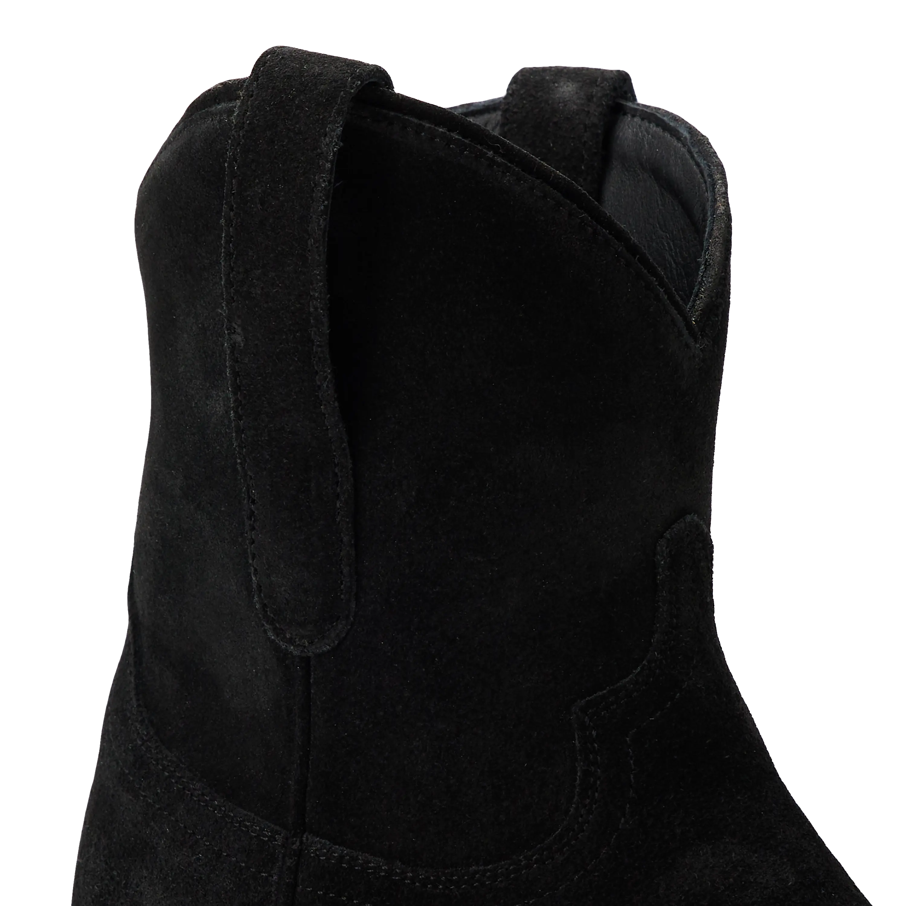 Emma Jane Bootie - Soft Black Suede