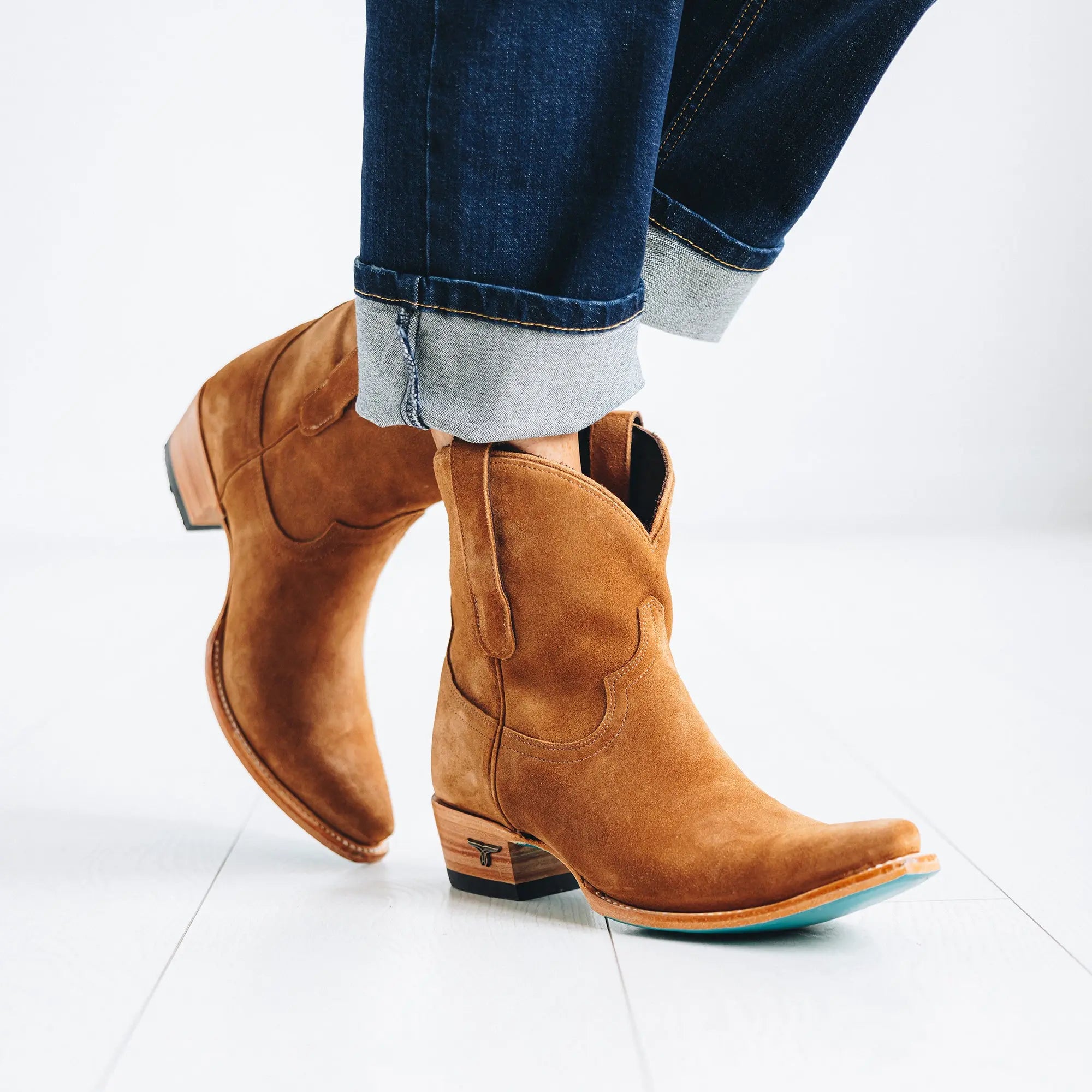 Emma Jane Bootie - Toffee Suede **Final Sale**