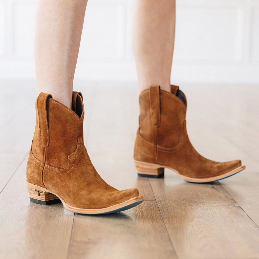 Emma Jane Bootie - Toffee Suede **Final Sale**