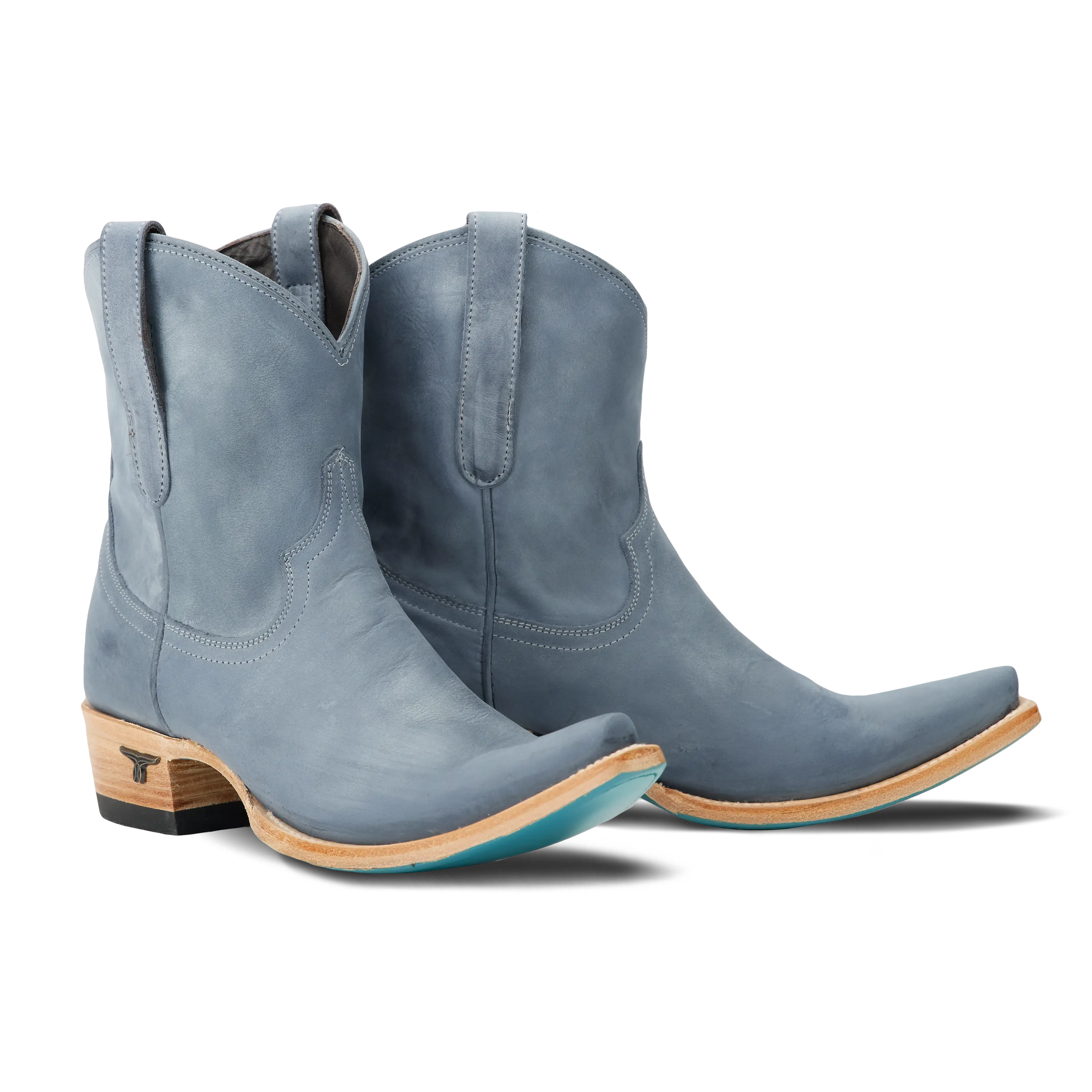 Emma Jane Bootie - Washed Denim
