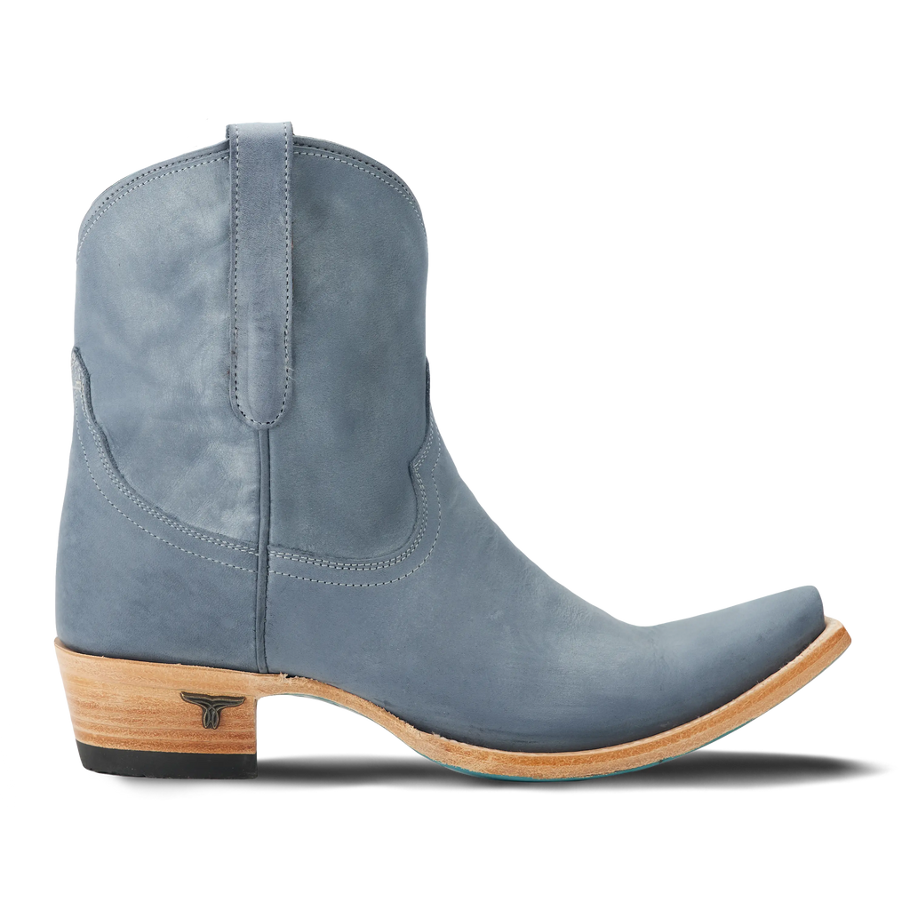 Emma Jane Bootie - Washed Denim