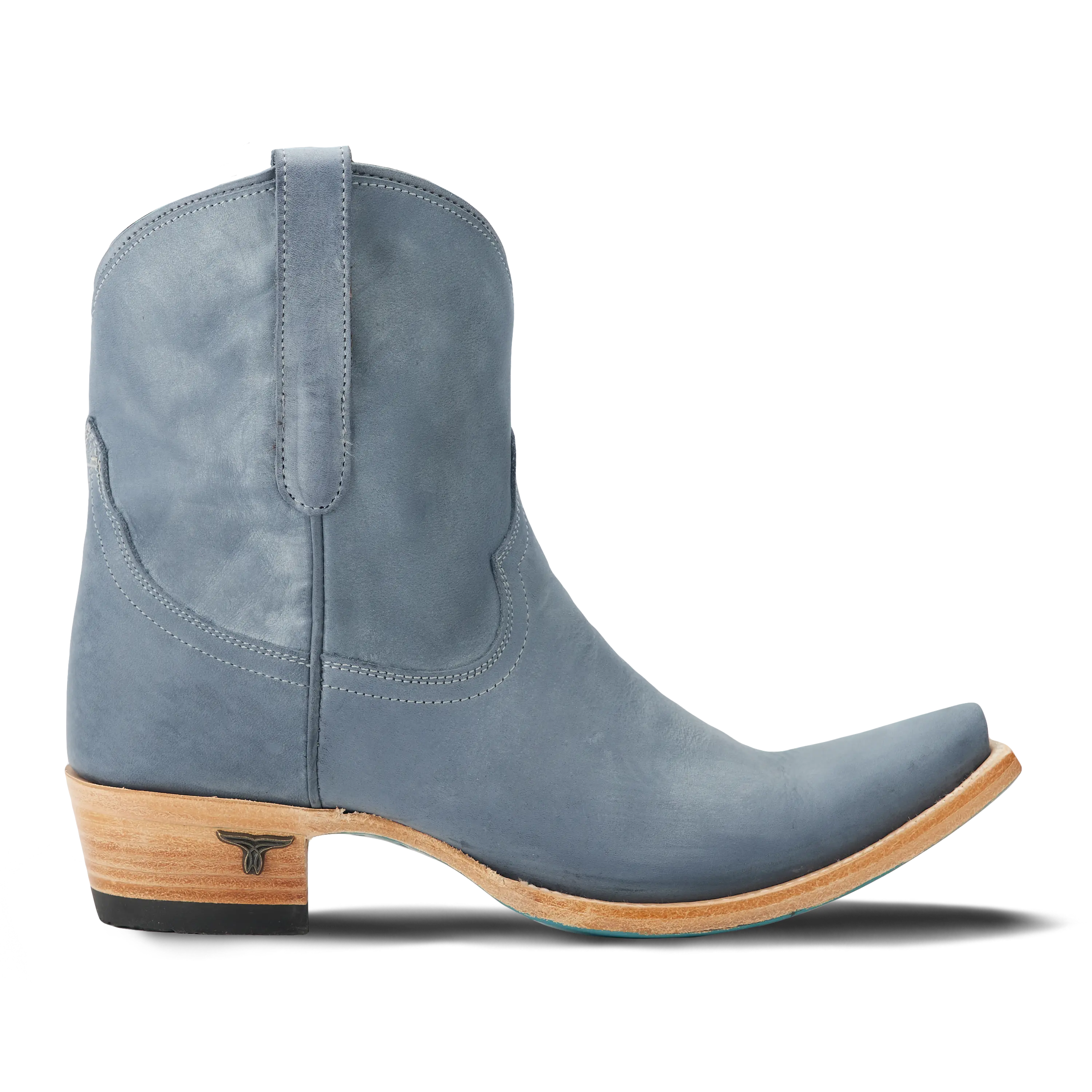 Emma Jane Bootie - Washed Denim