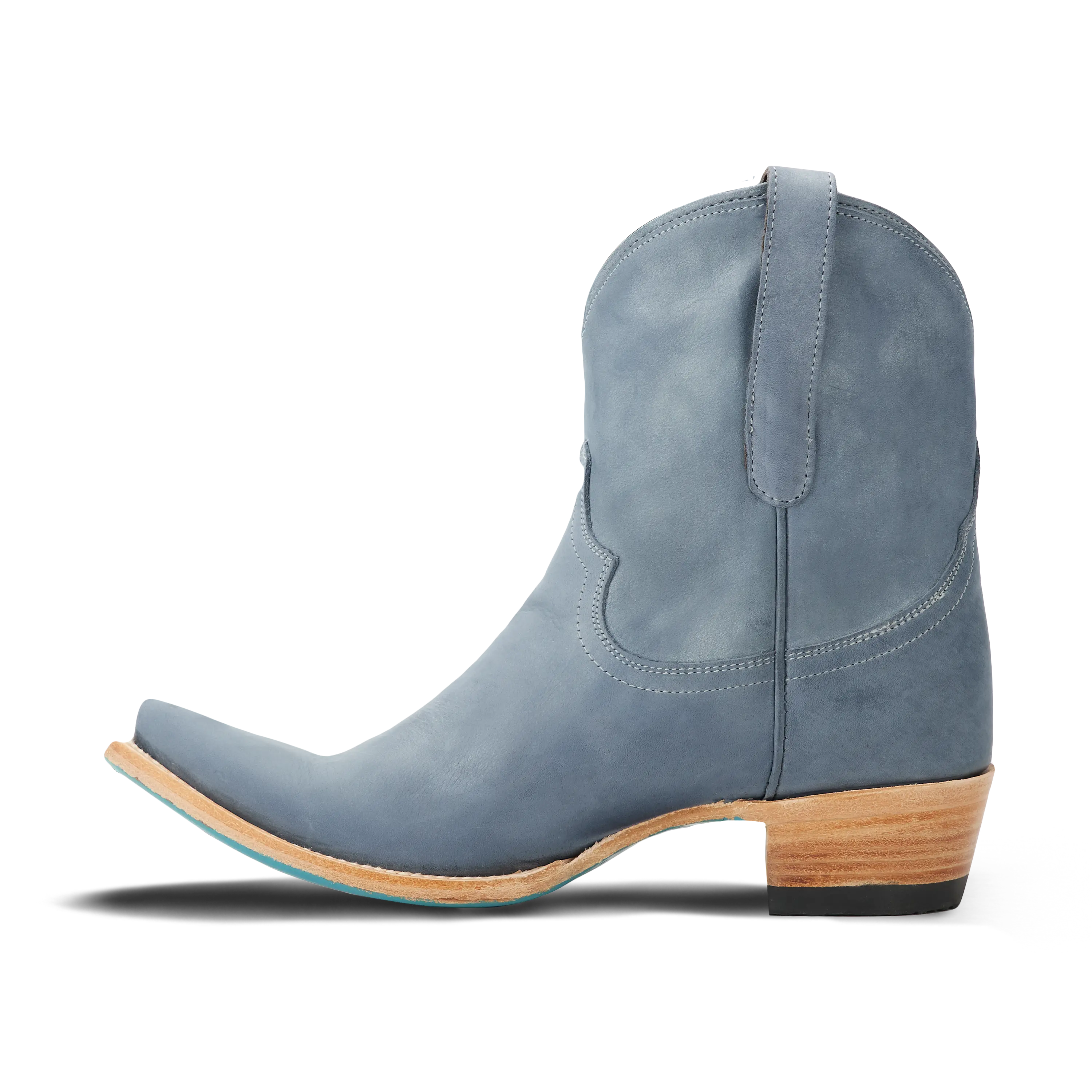 Emma Jane Bootie - Washed Denim